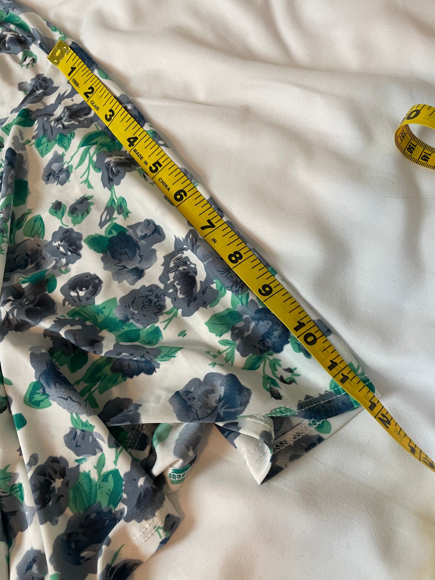 Go Couture | Floral Faux Wrap Maxi Dress {XL}