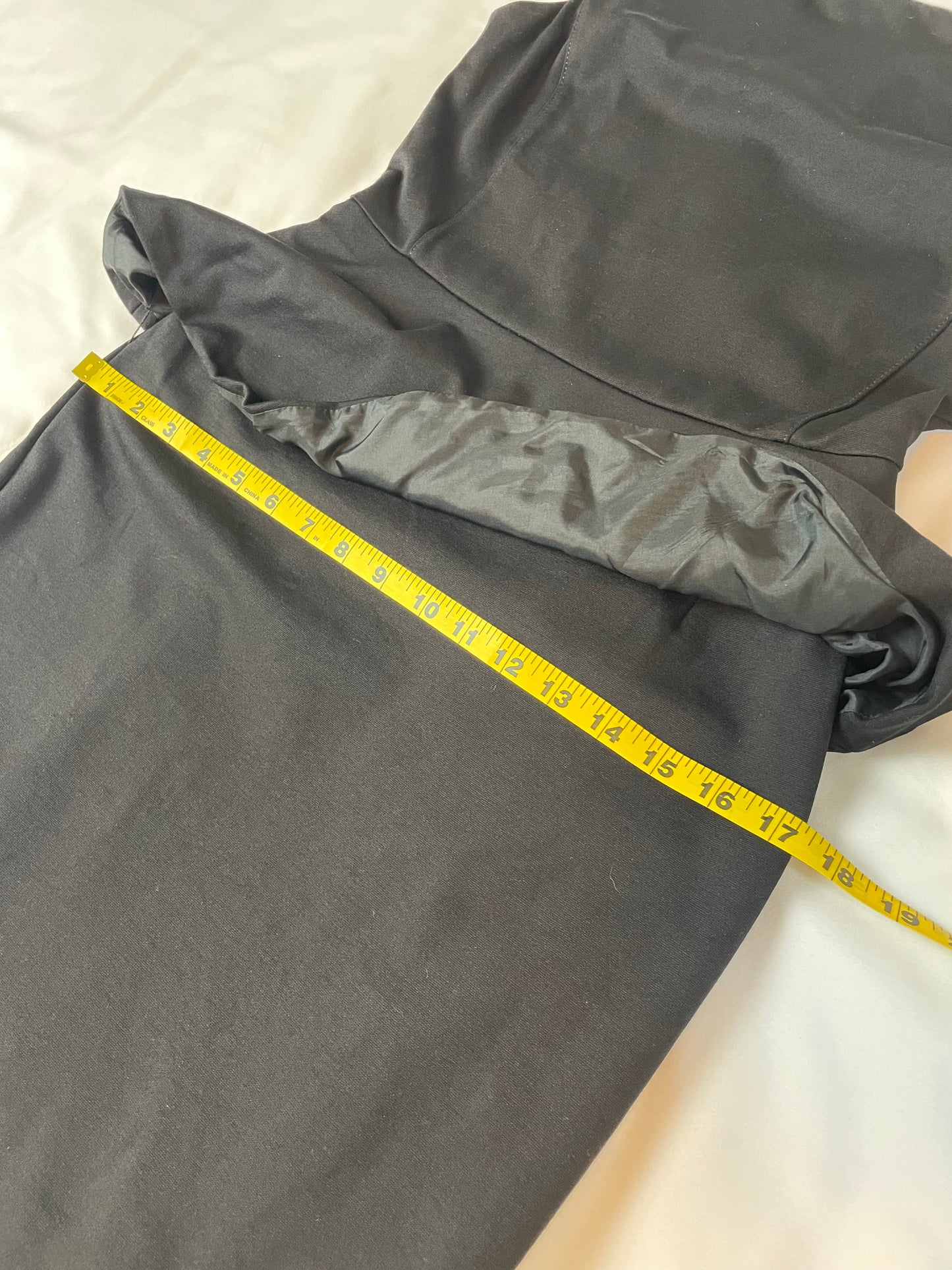 Banana Republic Black Peplum Dress {Size 2}