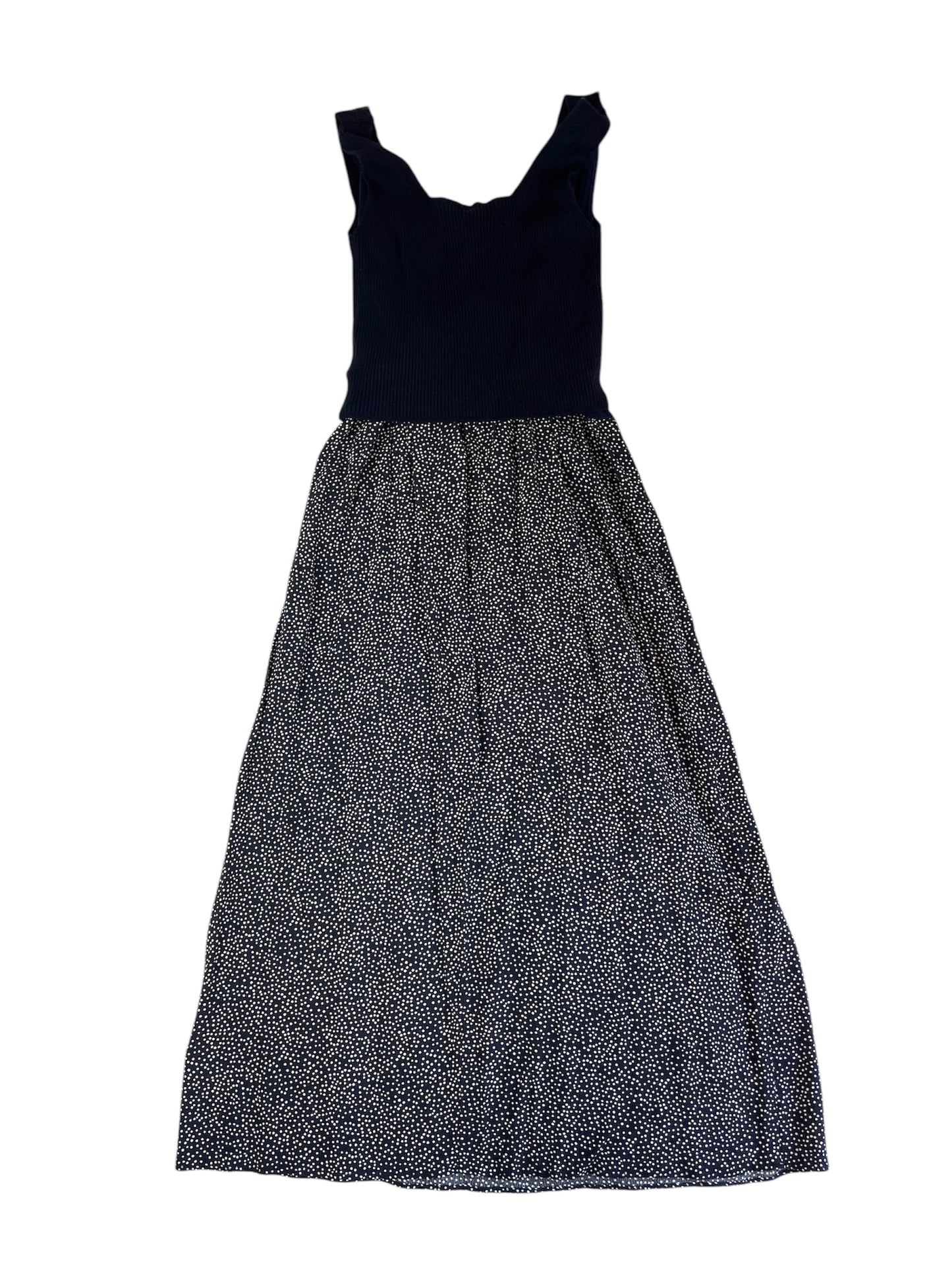 Seraphine Abstract Navy and White Maternity to Nursing Dress {Size 4}