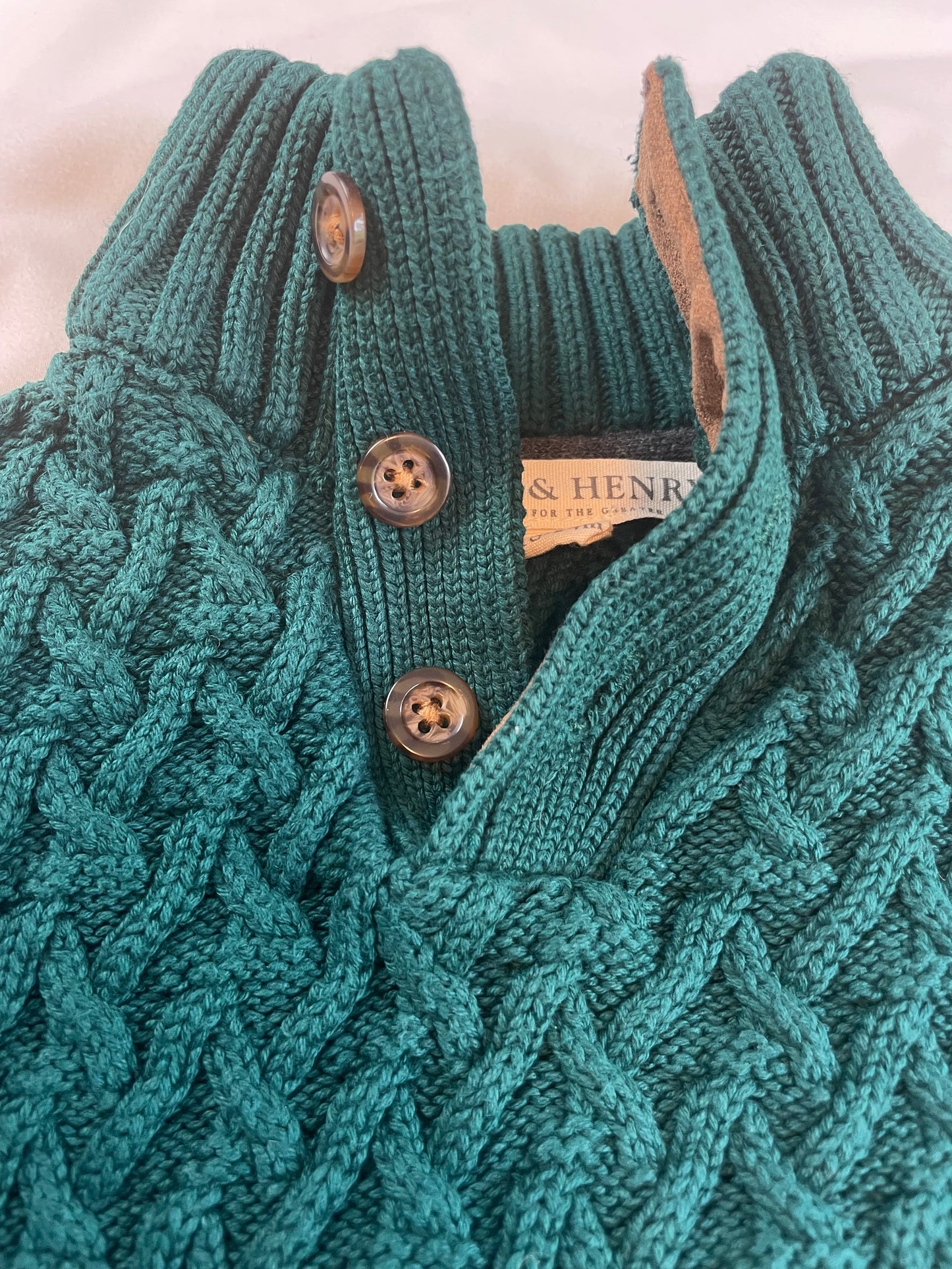 Hope and Henry Green Sweater {Size 18-24mo}