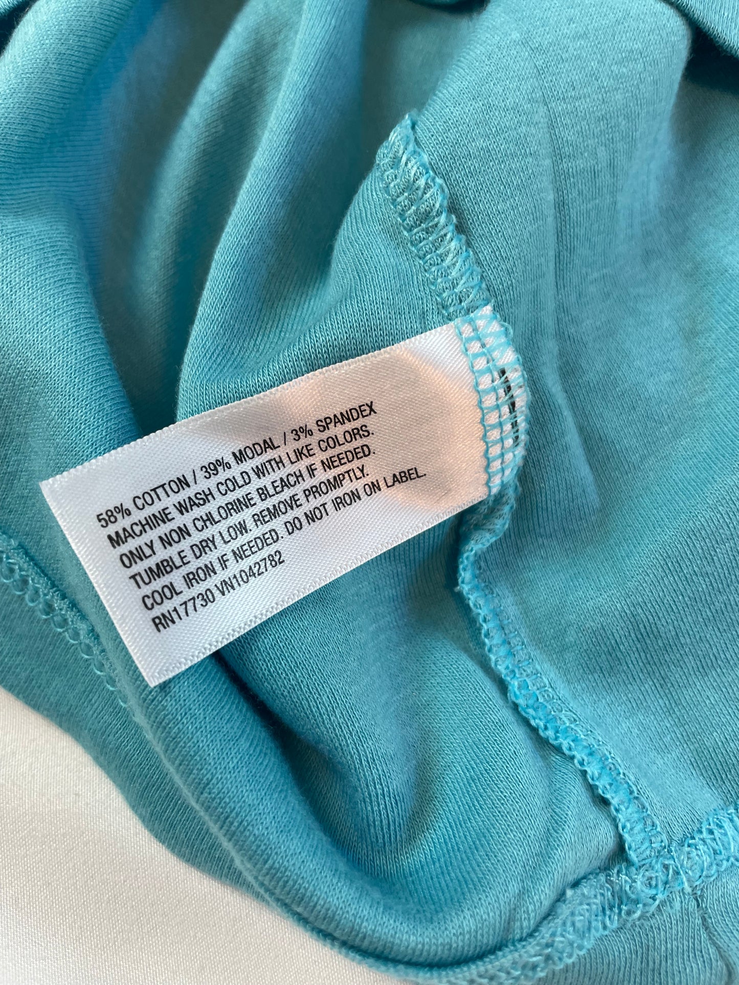 Teal Maternity Tank {M}