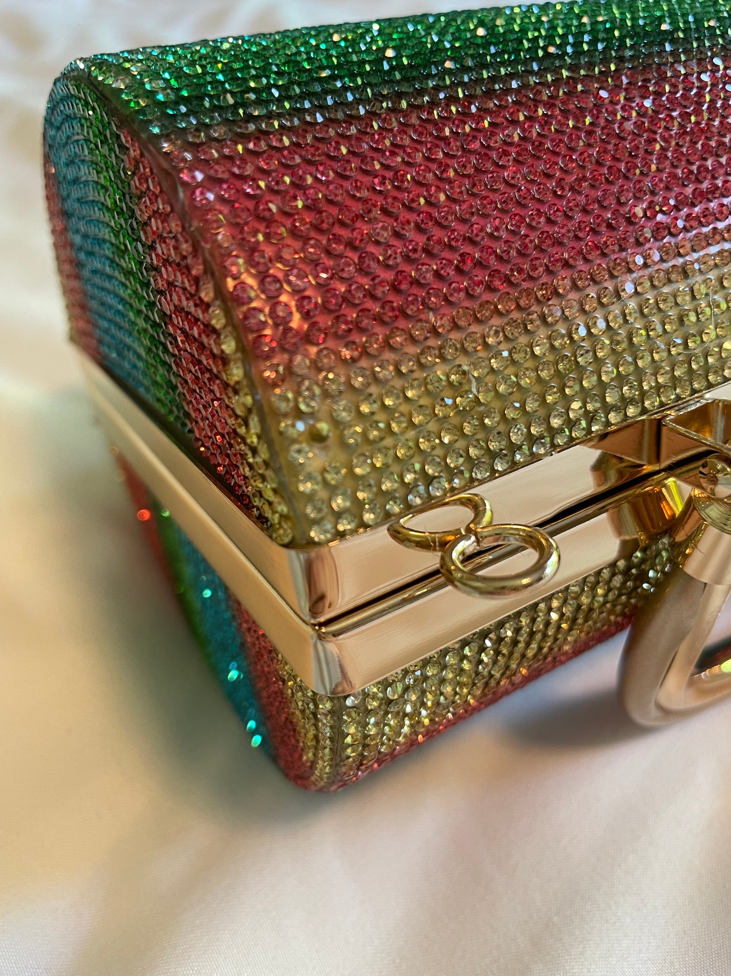 π Rhinestone 2-way Bag