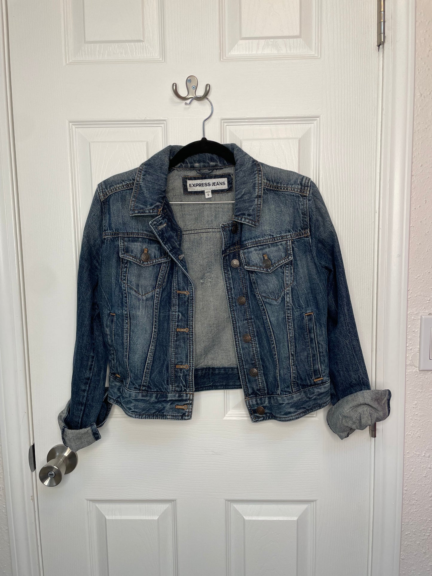 Express Jeans Denim Jacket {M}