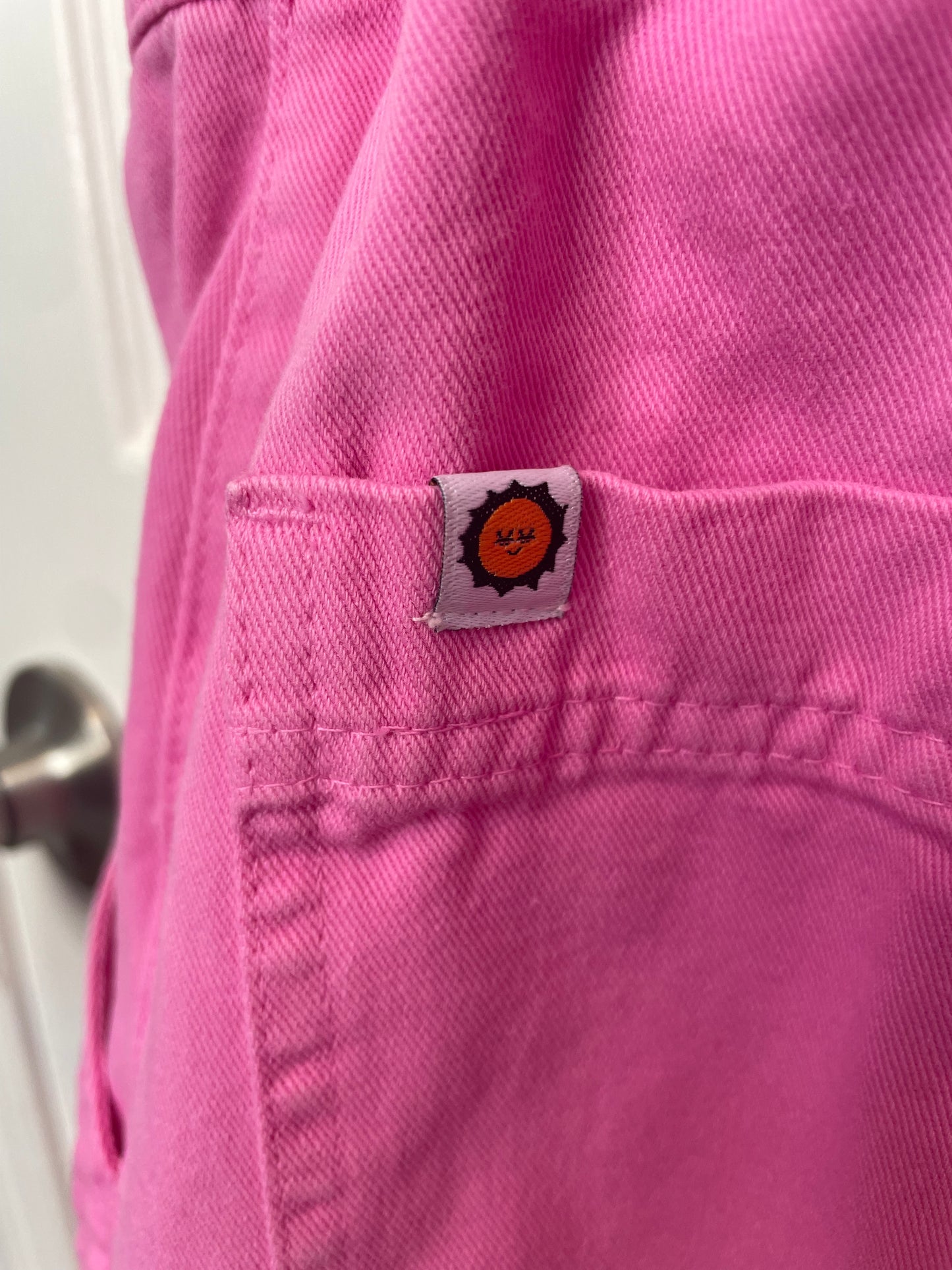 Big Bud Press Unisex Short Sleeve Jumpsuit | BUBBLEGUM PINK {S}
