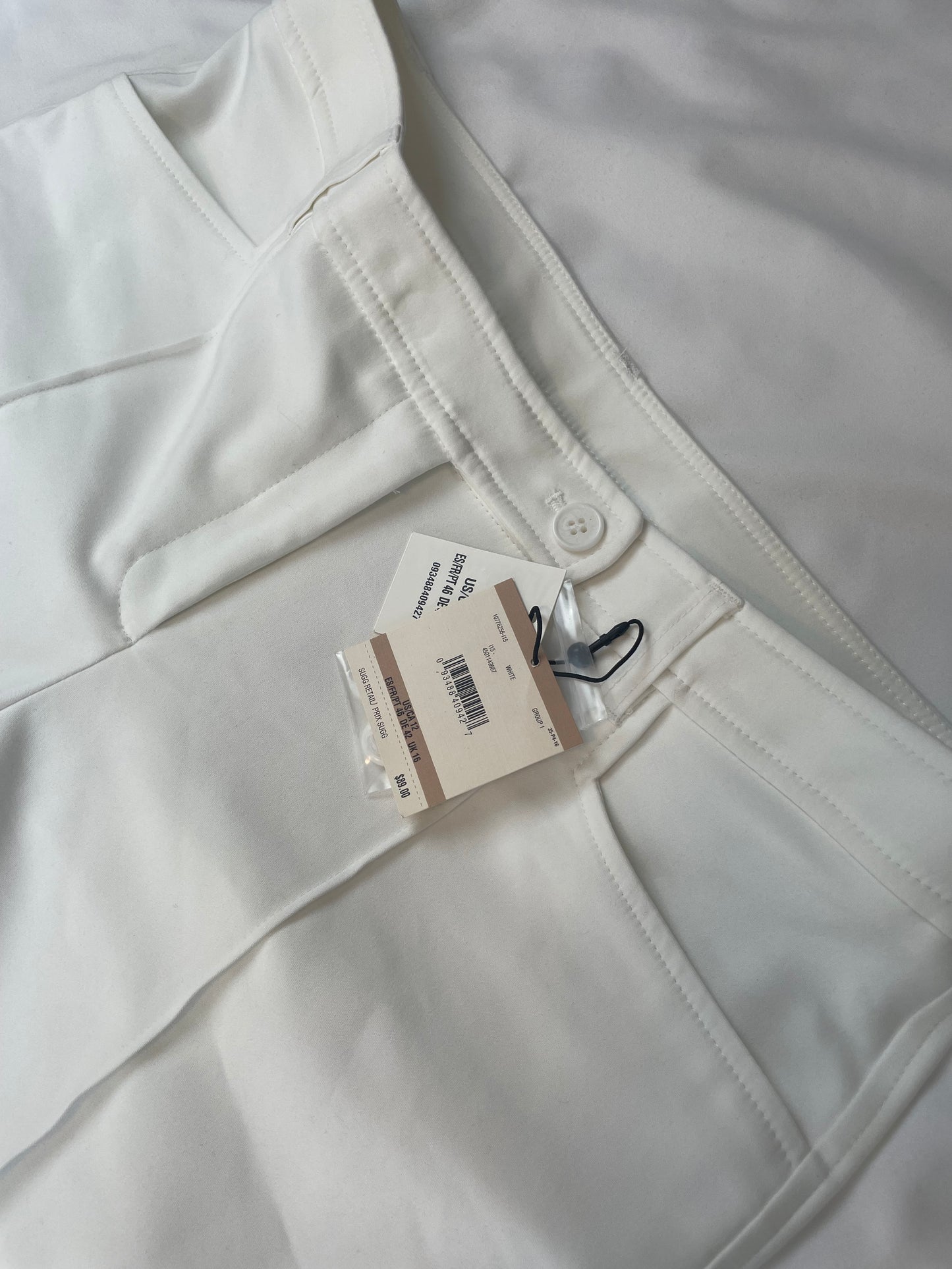 NWT Anne Klein White Ankle Pants {Size 12}