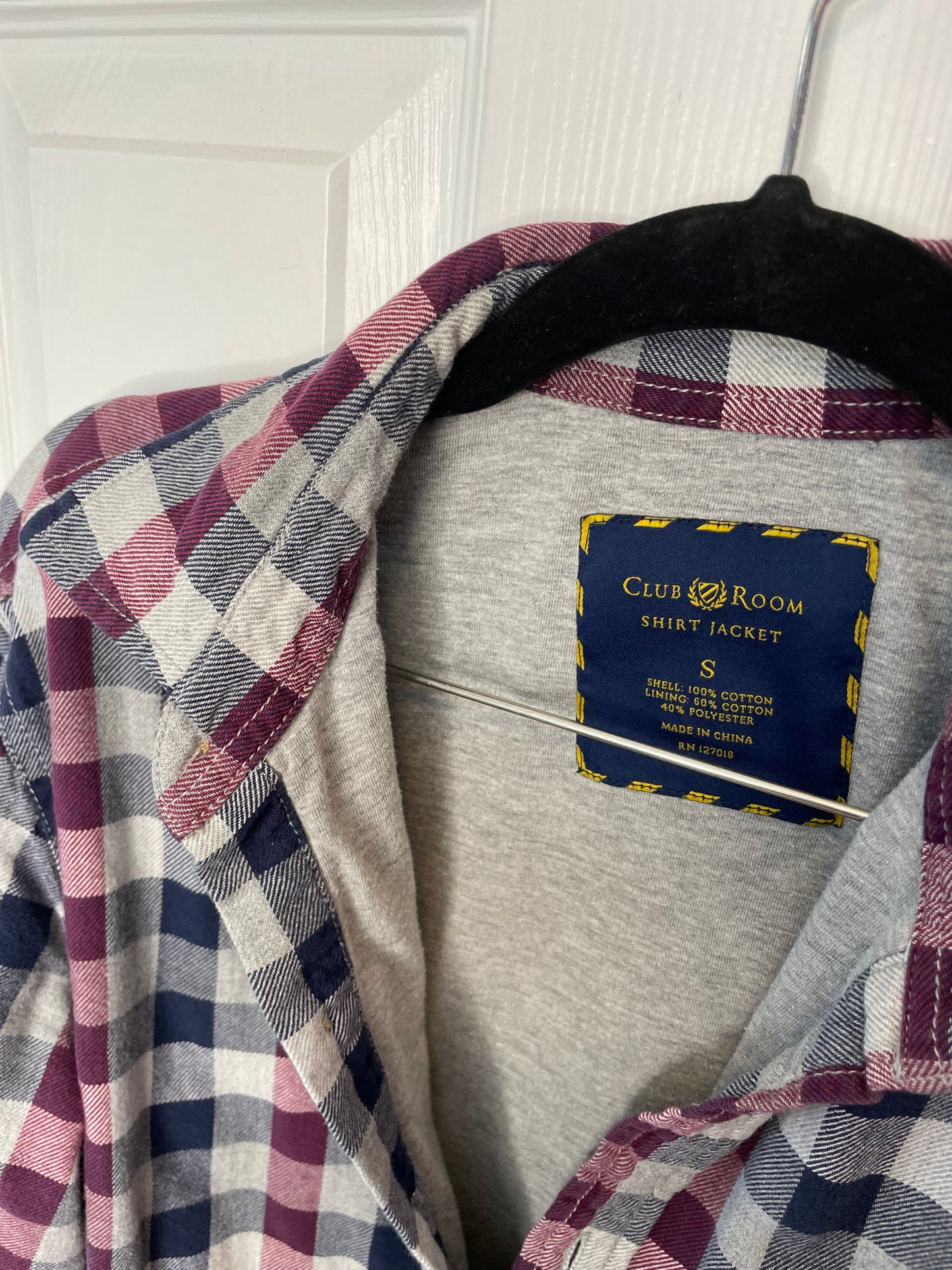 Cozy Flannel-Lined Shacket {Men's S)