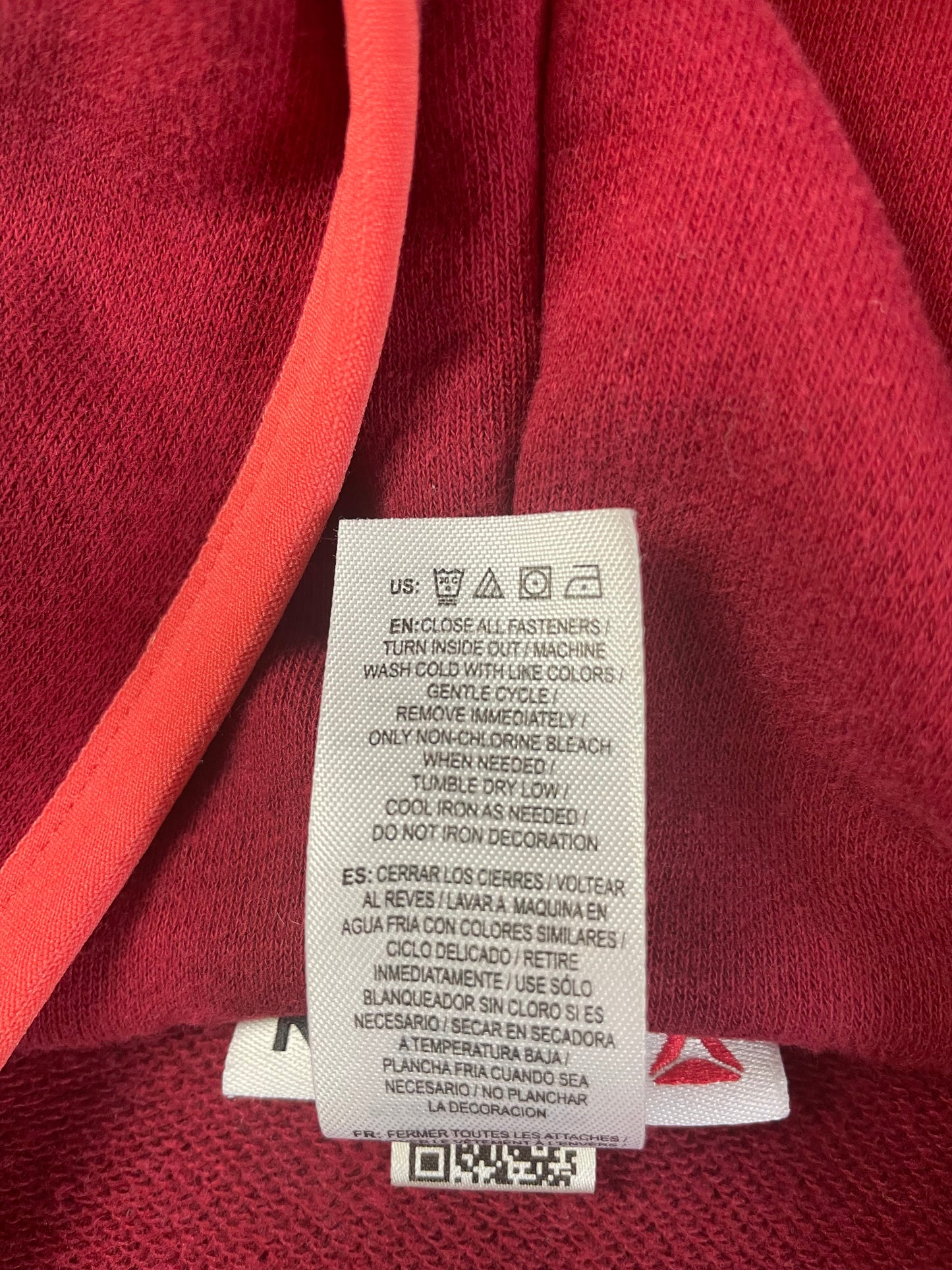 Reebok Freestyle Half-Zip Hoodie {Kid Size XL: 14/16}