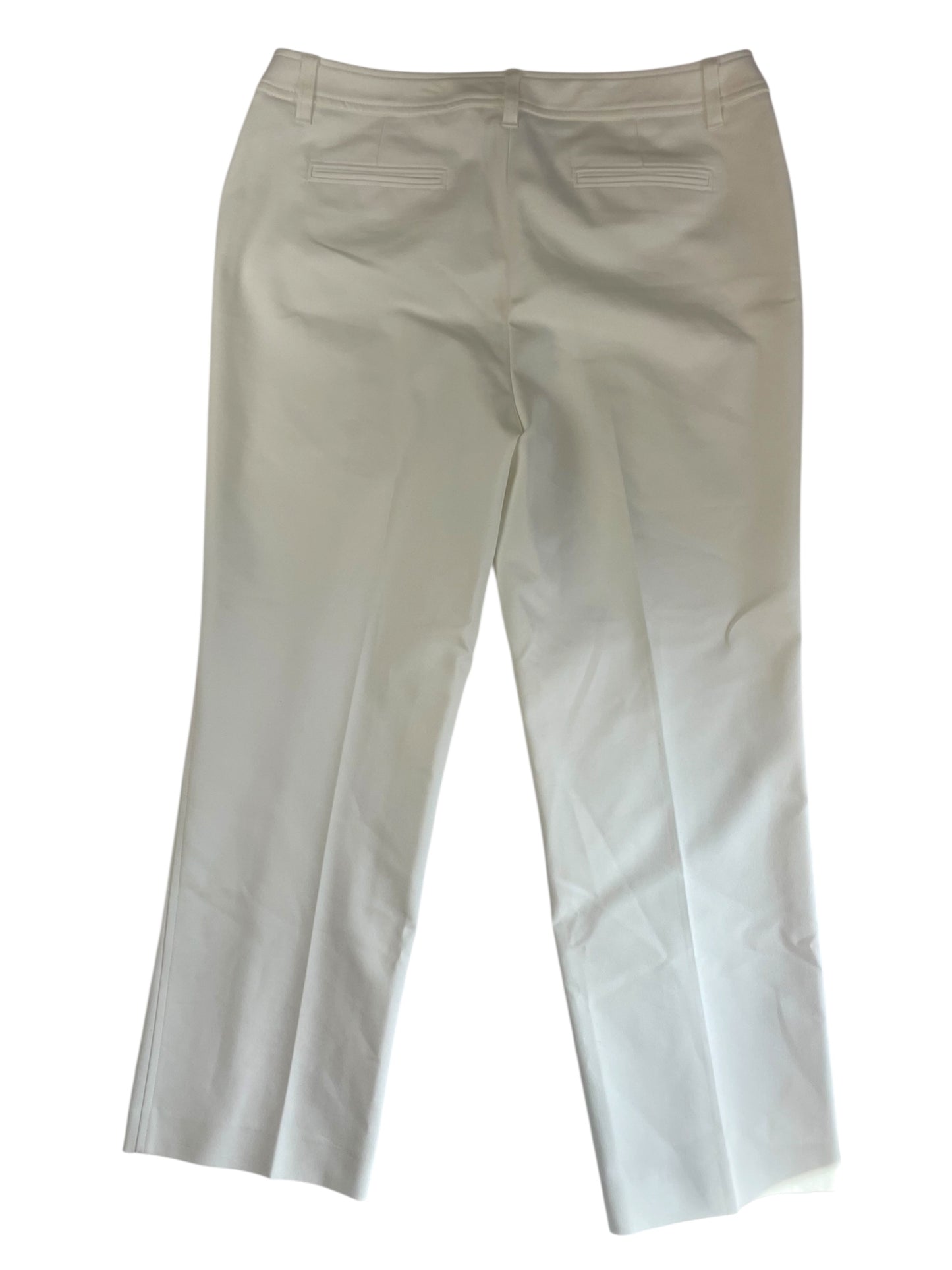 NWT Anne Klein White Ankle Pants {Size 12}