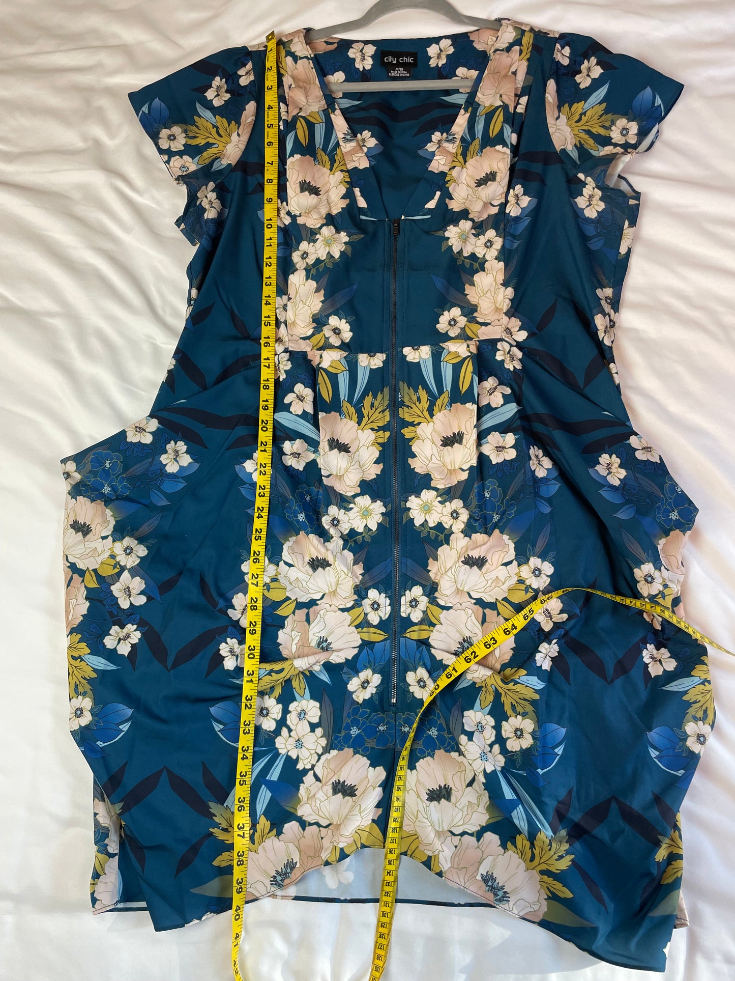 City Chic Women's Plus Size Emma Tunic Dress {Size 18}