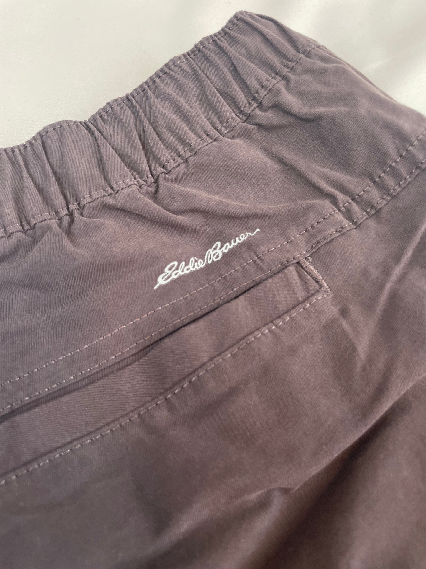 NWT | Eddie Bauer Aubergine Voyager Pull-On Pants {Size 10}