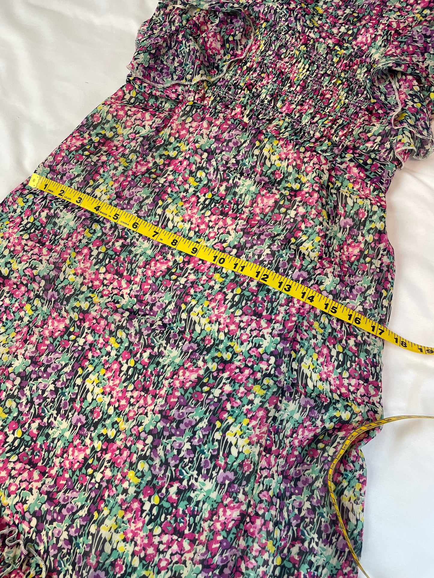 ROMY Floral Ruffle Dress {XS}