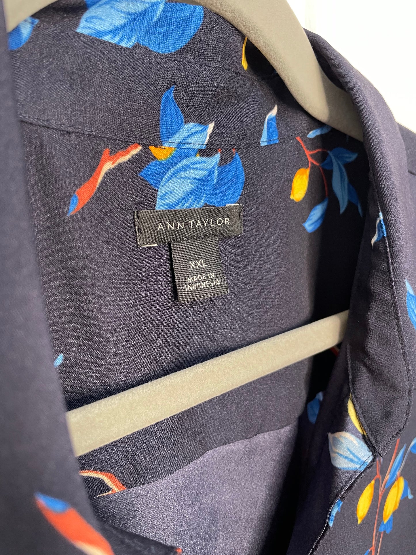 Ann Taylor Lemon Branch Essential Shirt {2XL}