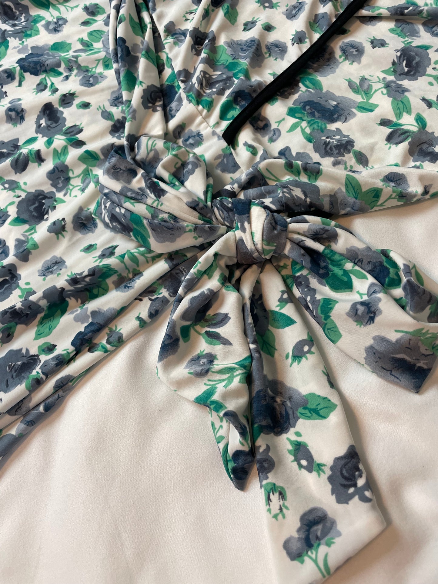 Go Couture | Floral Faux Wrap Maxi Dress {XL}