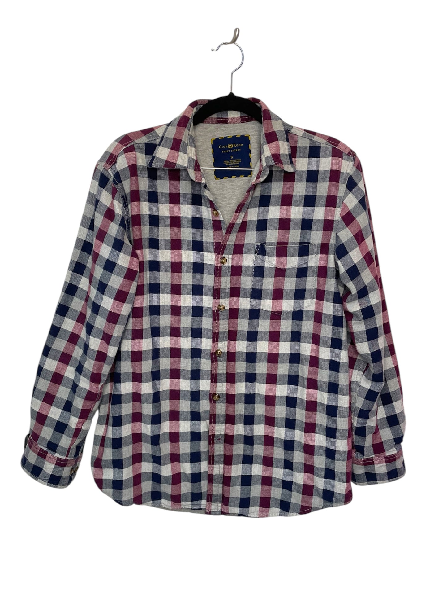 Cozy Flannel-Lined Shacket {Men's S)