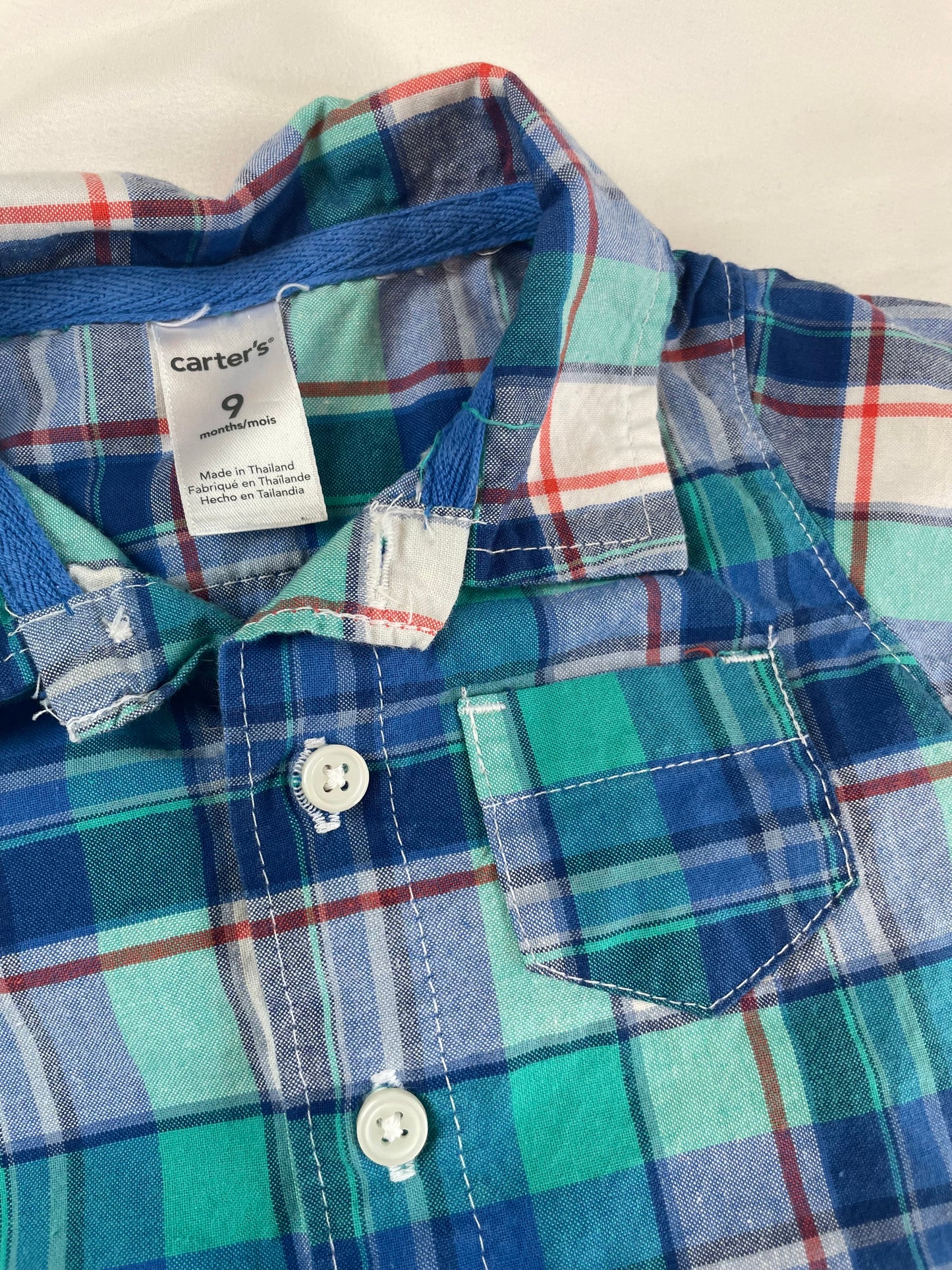 2-pack Adorable Carter’s Rompers {Size 9mo}