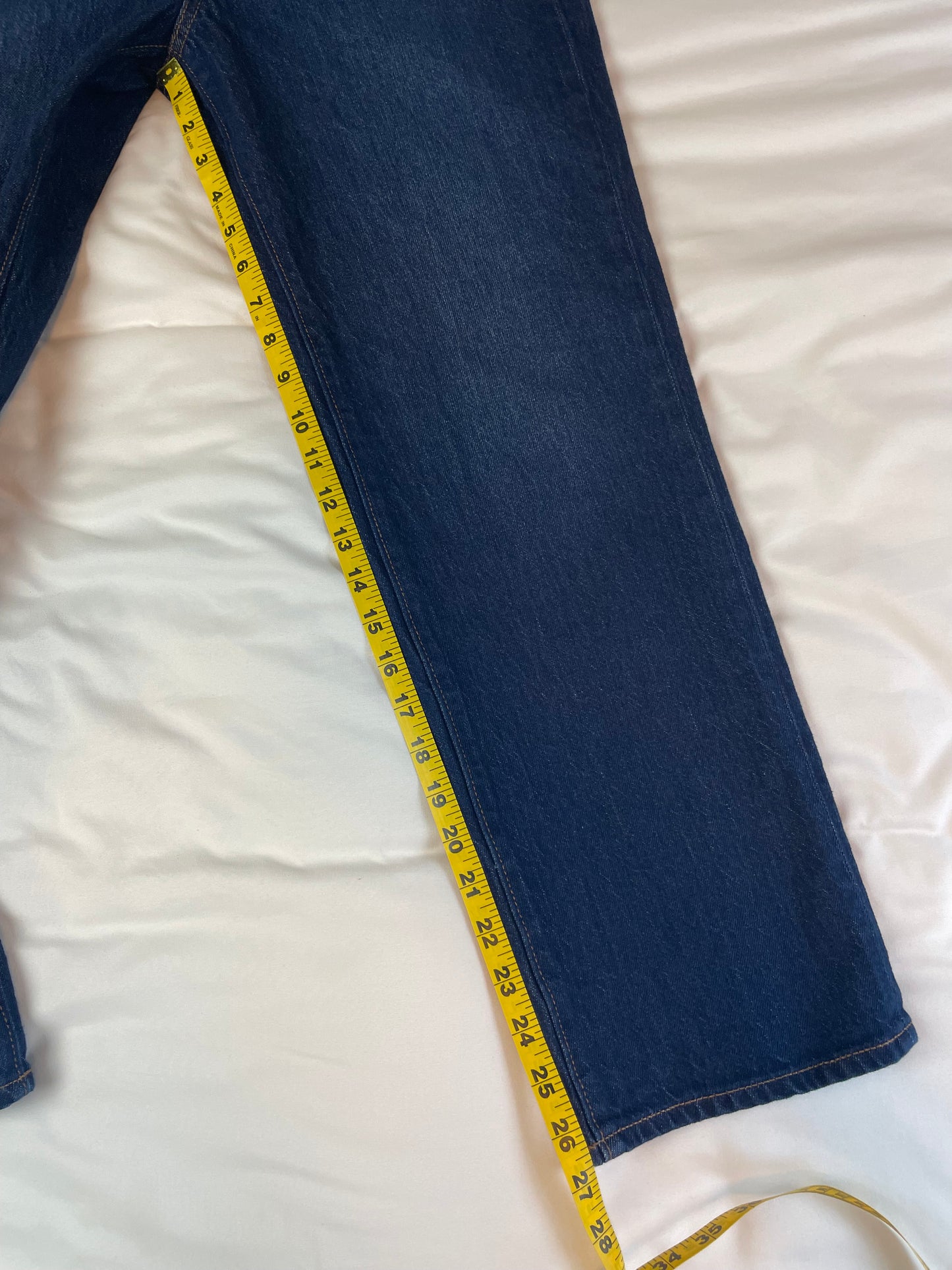 Loft “The Straight” Dark Wash Denim {Size 27}