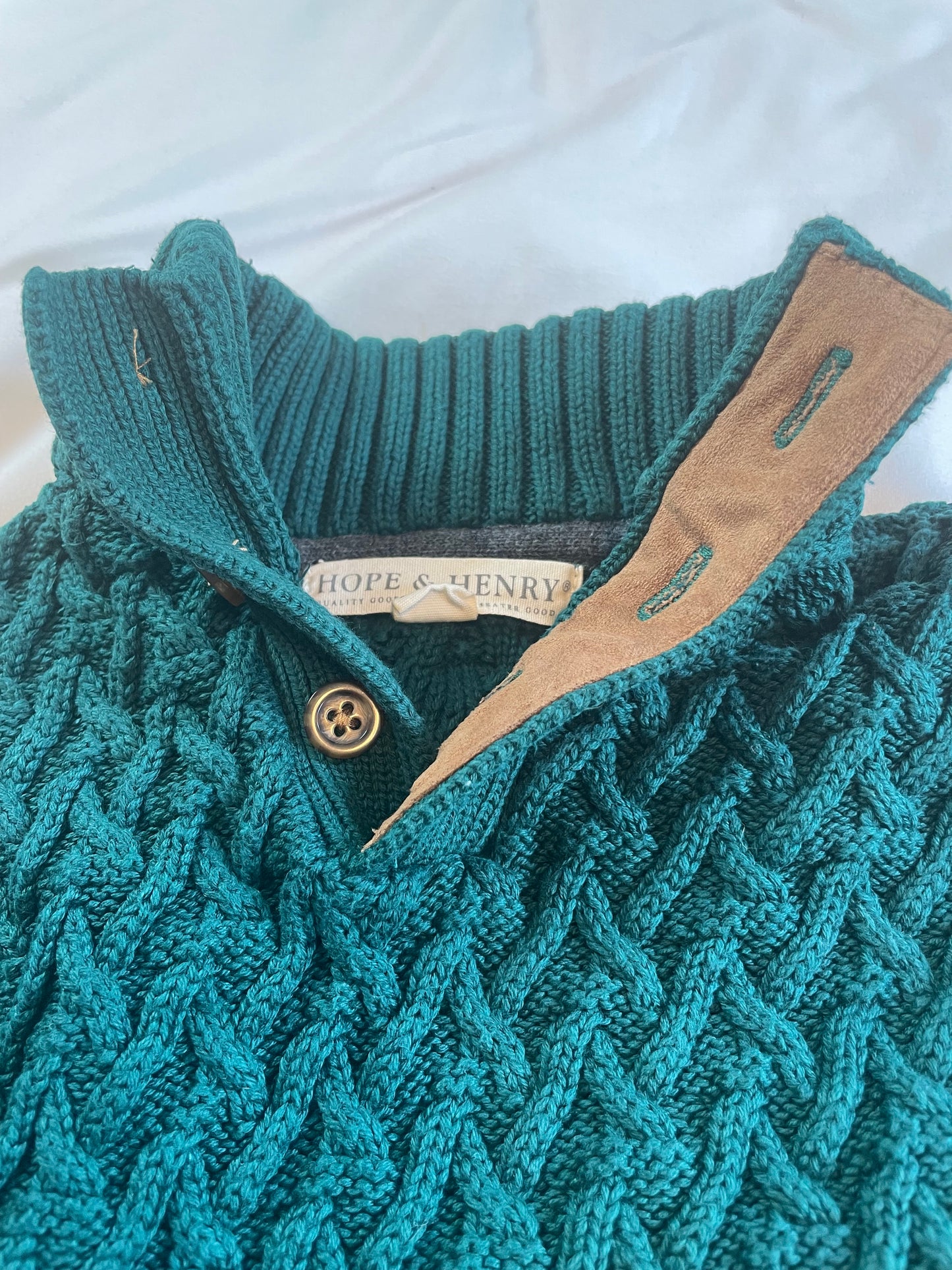 Hope and Henry Green Sweater {Size 18-24mo}