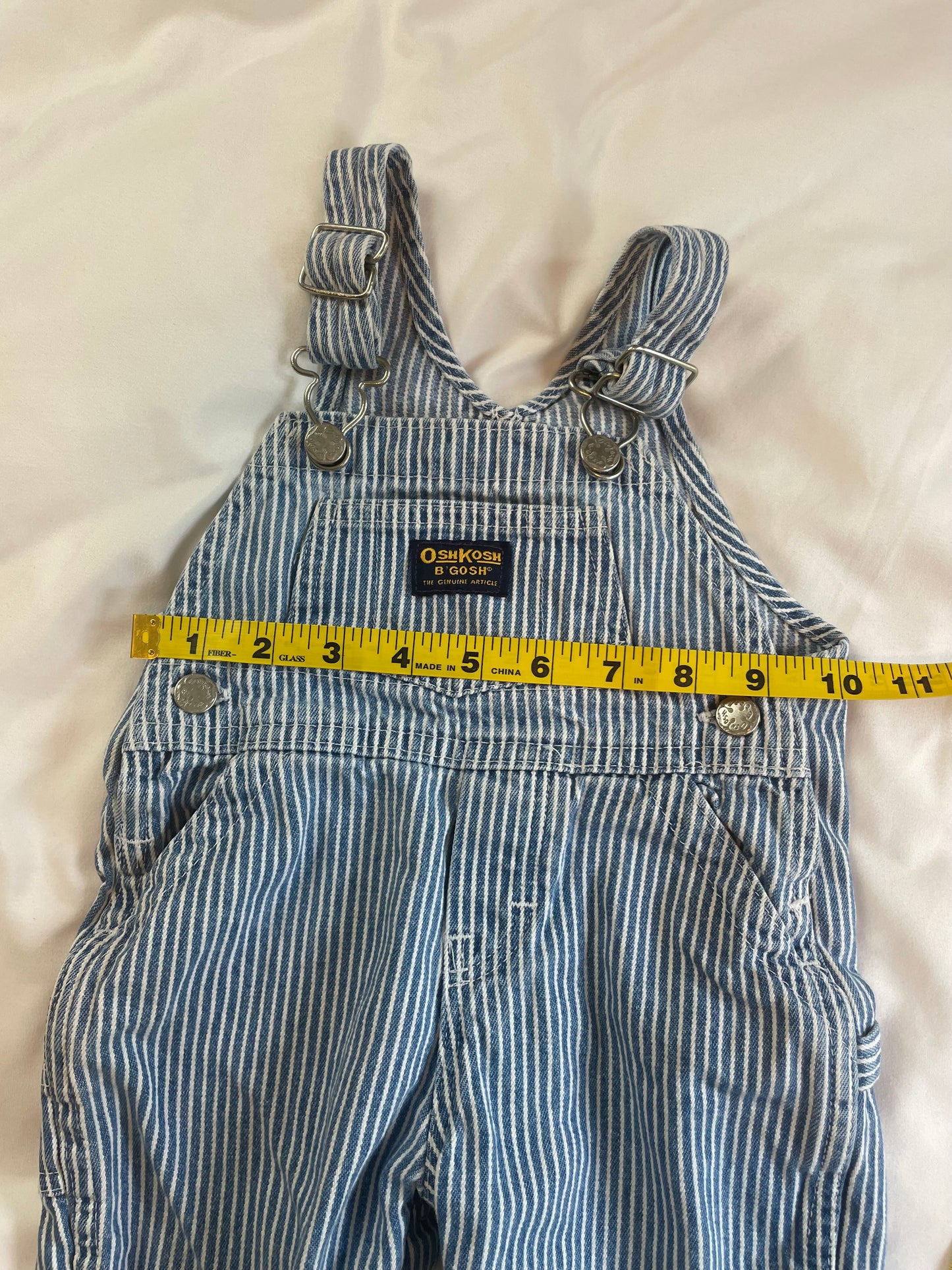 Vintage Oshkosh Railroad Overalls {L: 6-9mo}