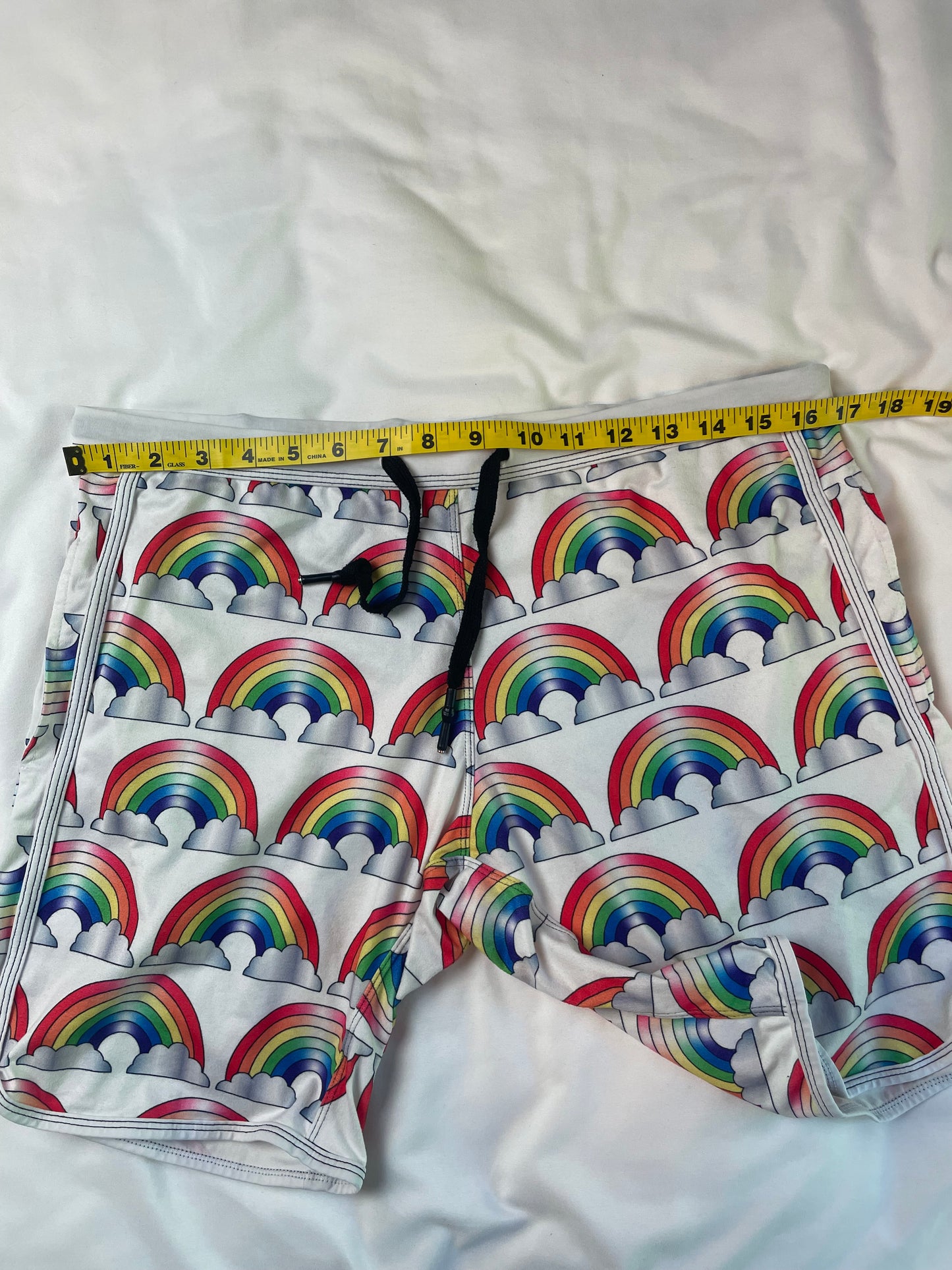KNOBS | Casual Rainbow Shorts {Men’s XL}