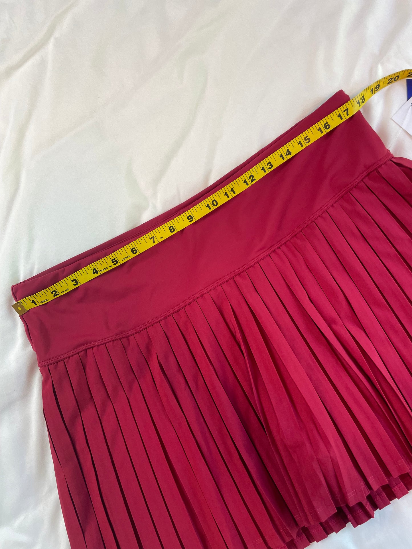 NWT | JoyLab | Red Pleated Athletic Skort {XL}