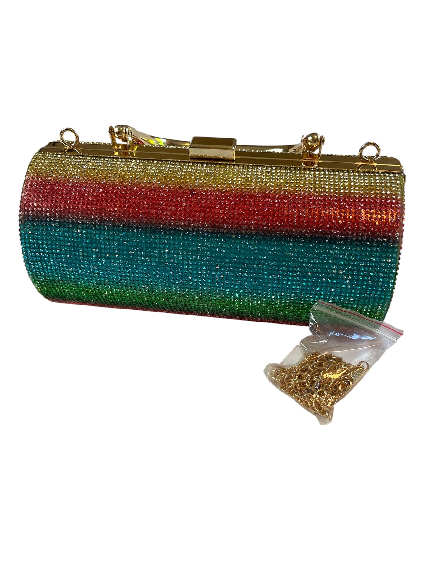 π Rhinestone 2-way Bag