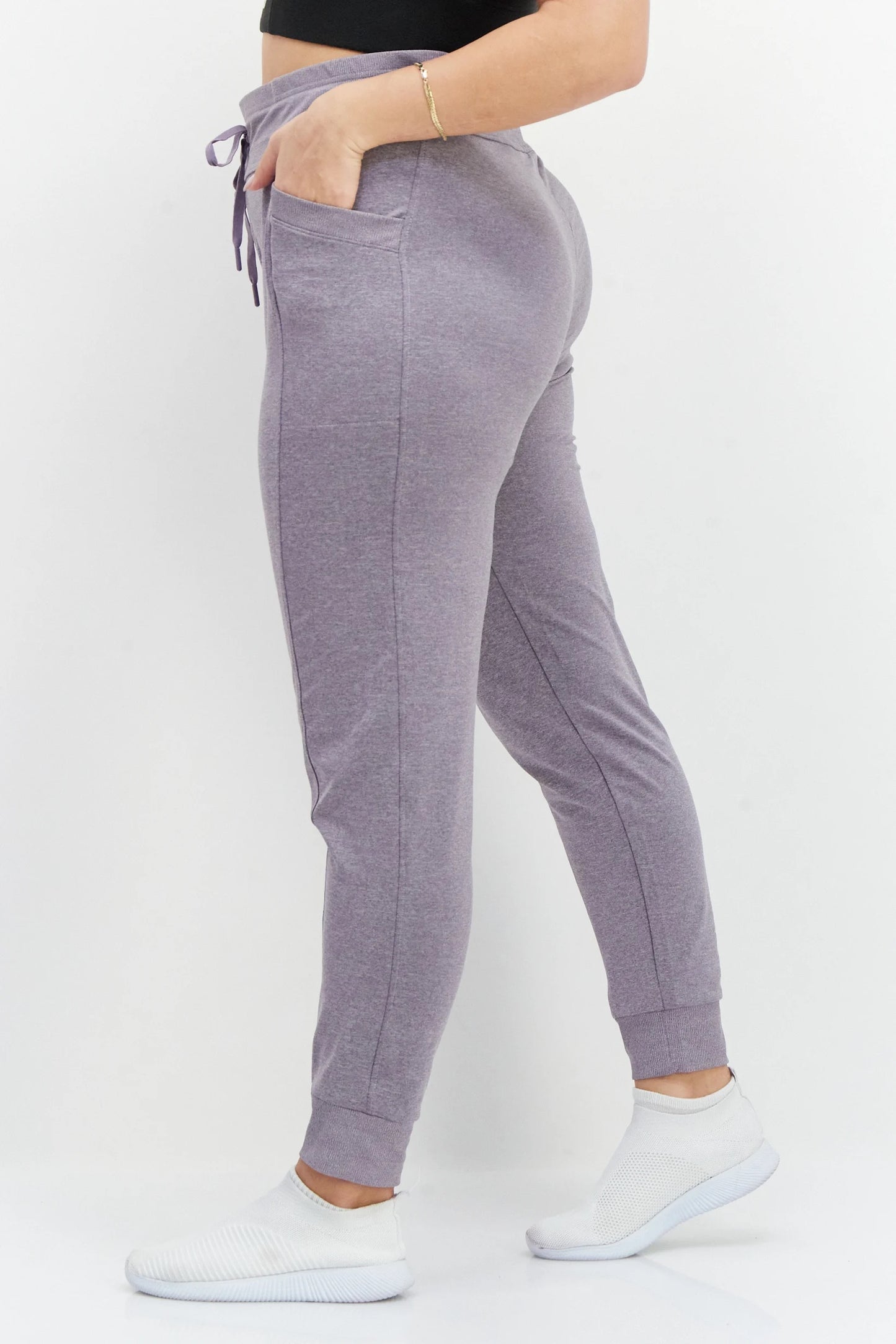 32 Degrees HEAT Sportswear Fit Training Joggers- Purple {S}