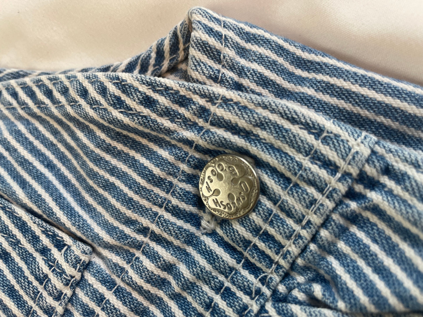 Vintage Oshkosh Railroad Overalls {L: 6-9mo}