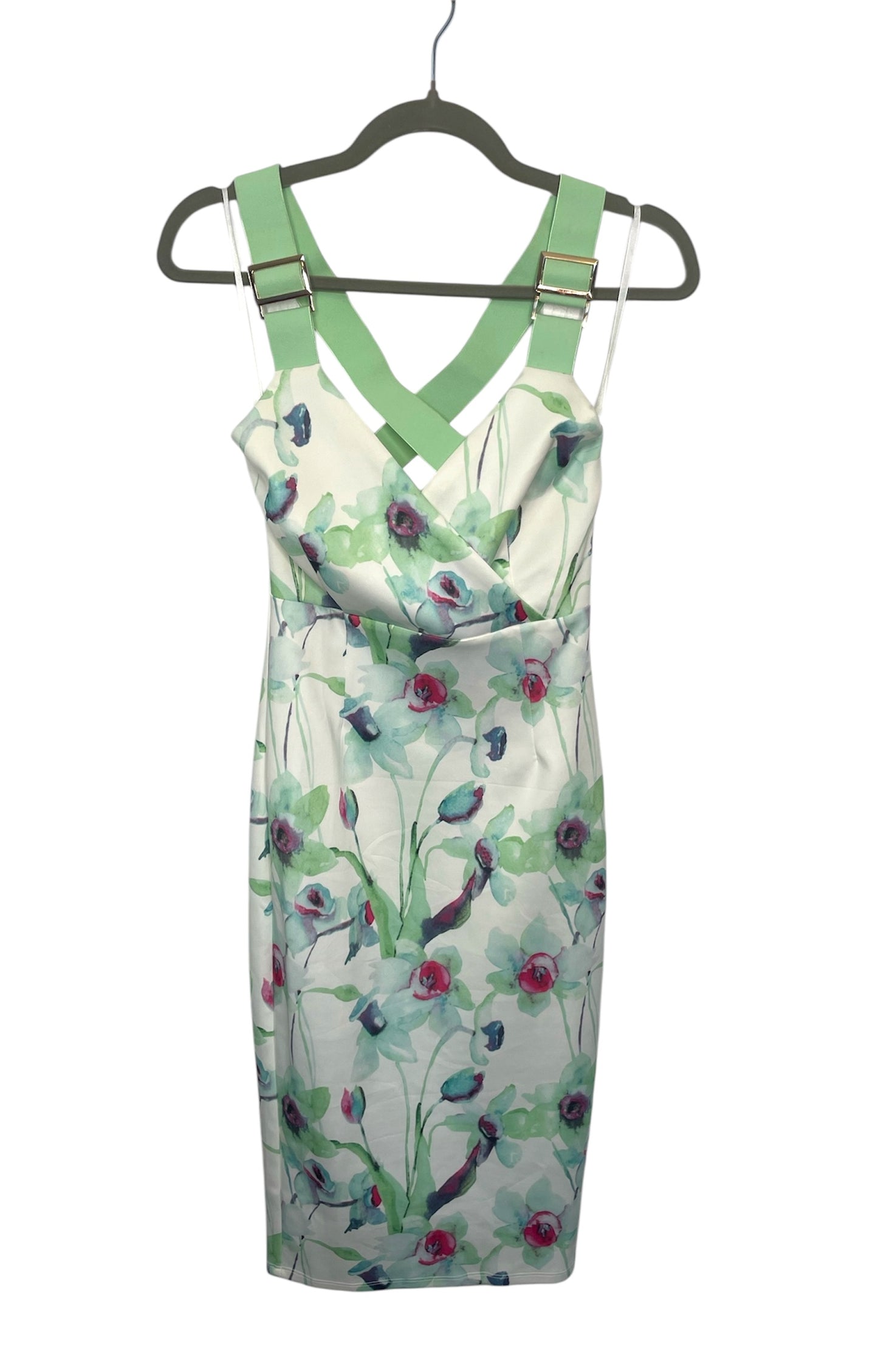 NWT VO Floral Bodycon Dress {S}