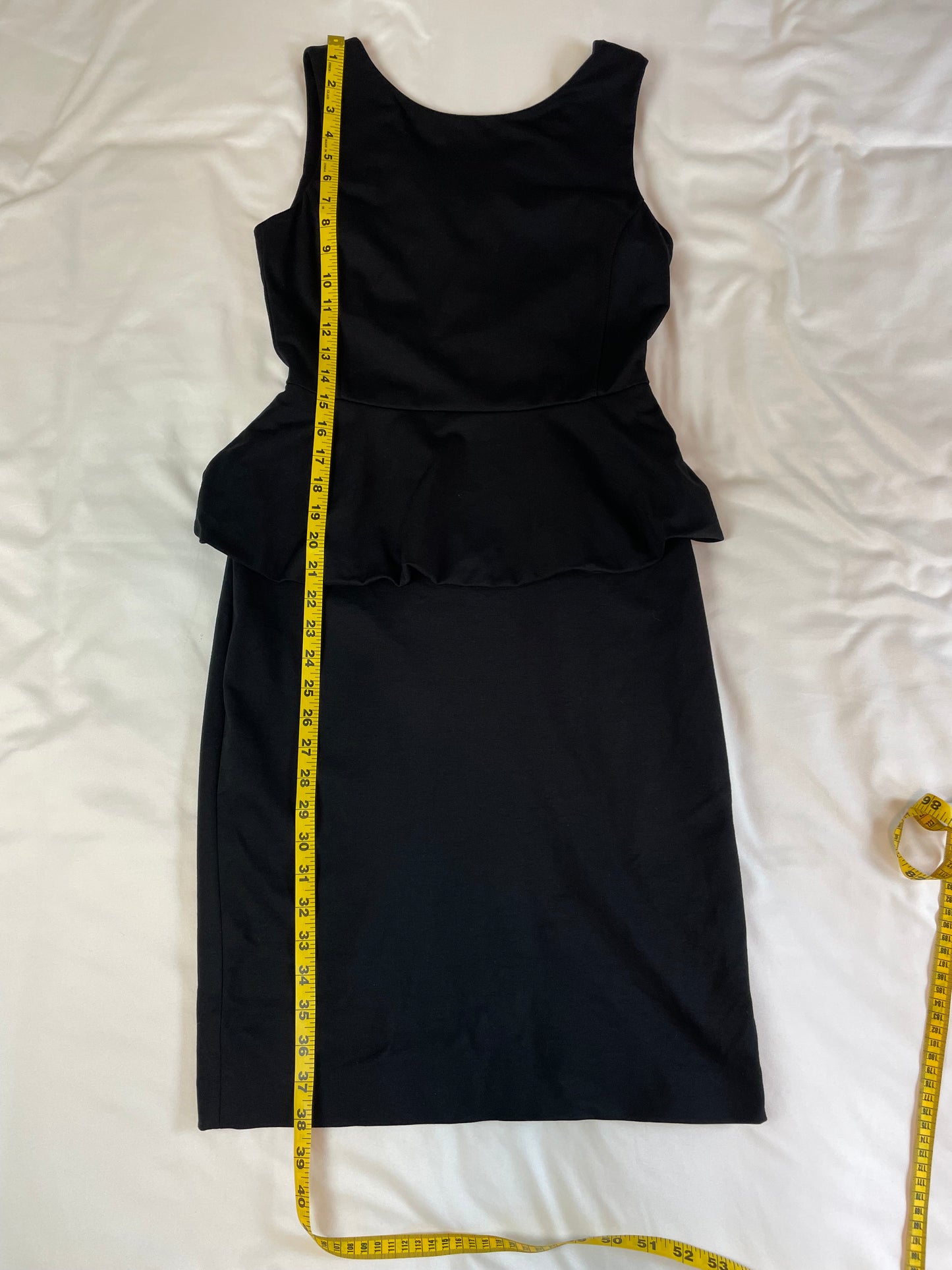 Banana Republic Black Peplum Dress {Size 2}