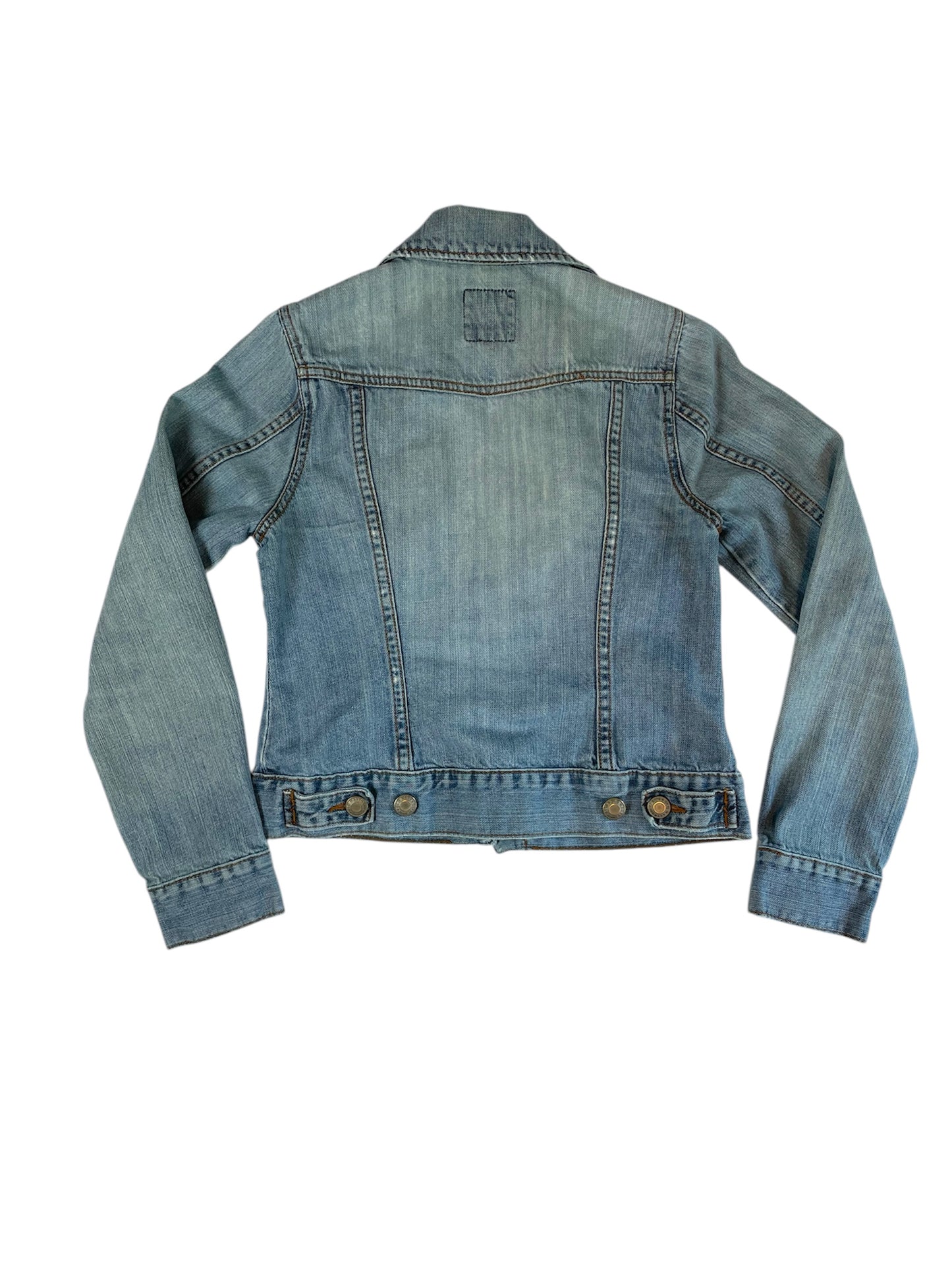 Old Navy Distressed Denim Jacket (XS)