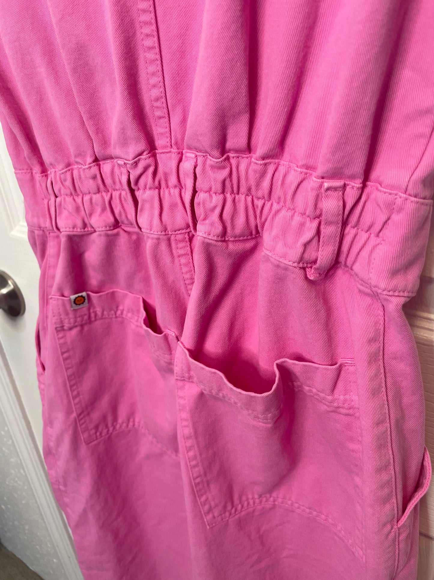 Big Bud Press Unisex Short Sleeve Jumpsuit | BUBBLEGUM PINK {S}