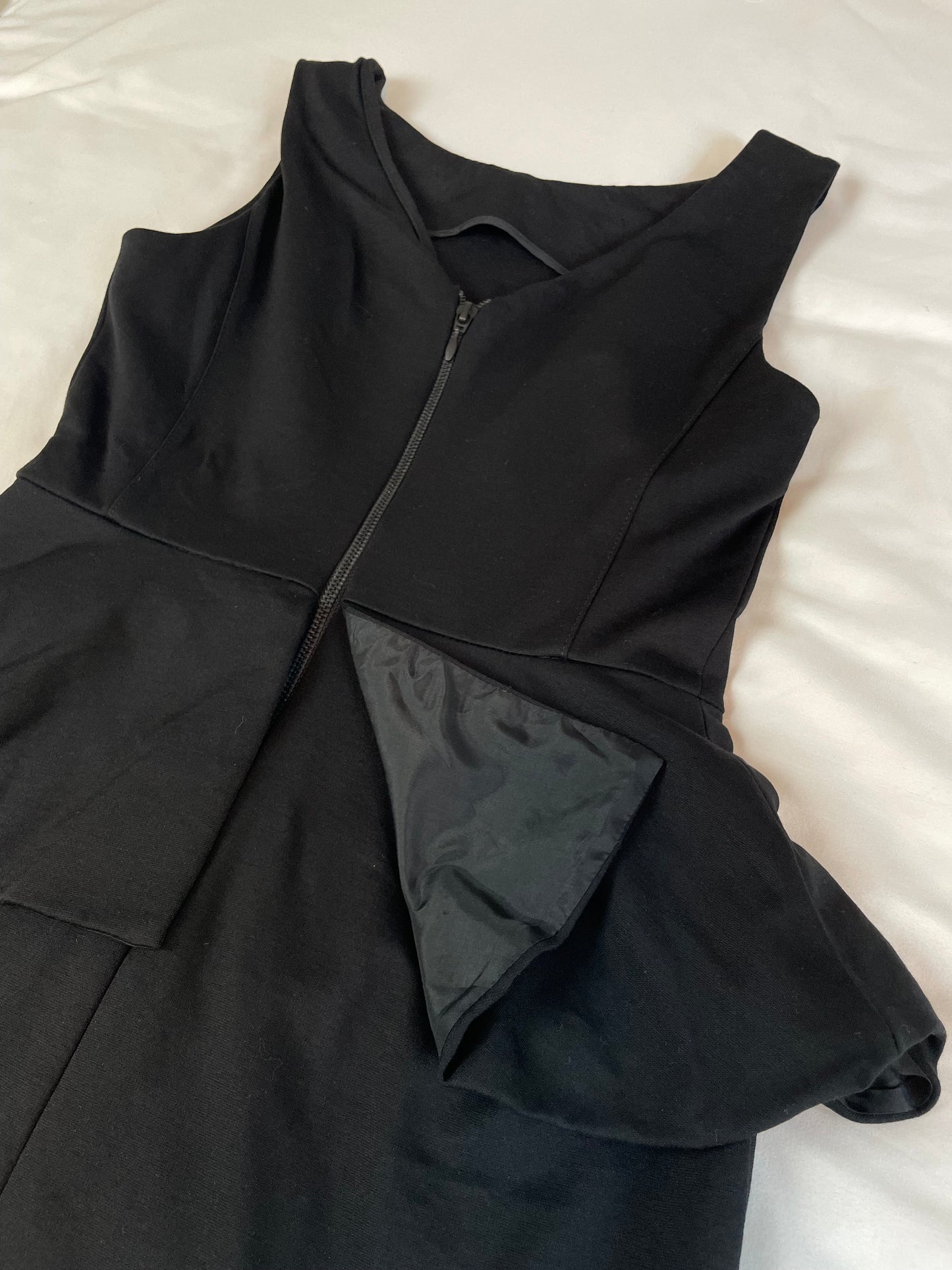 Banana Republic Black Peplum Dress {Size 2}