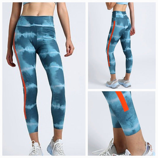 Nike Tie-Dye One Luxe Dri-Fit Legging {M}