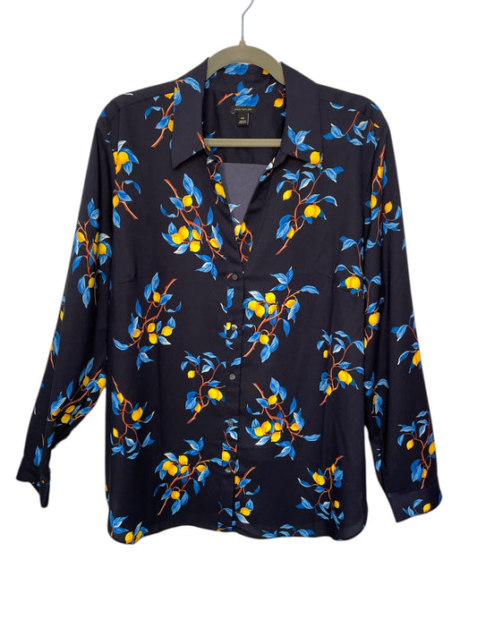 Ann Taylor Lemon Branch Essential Shirt {2XL}