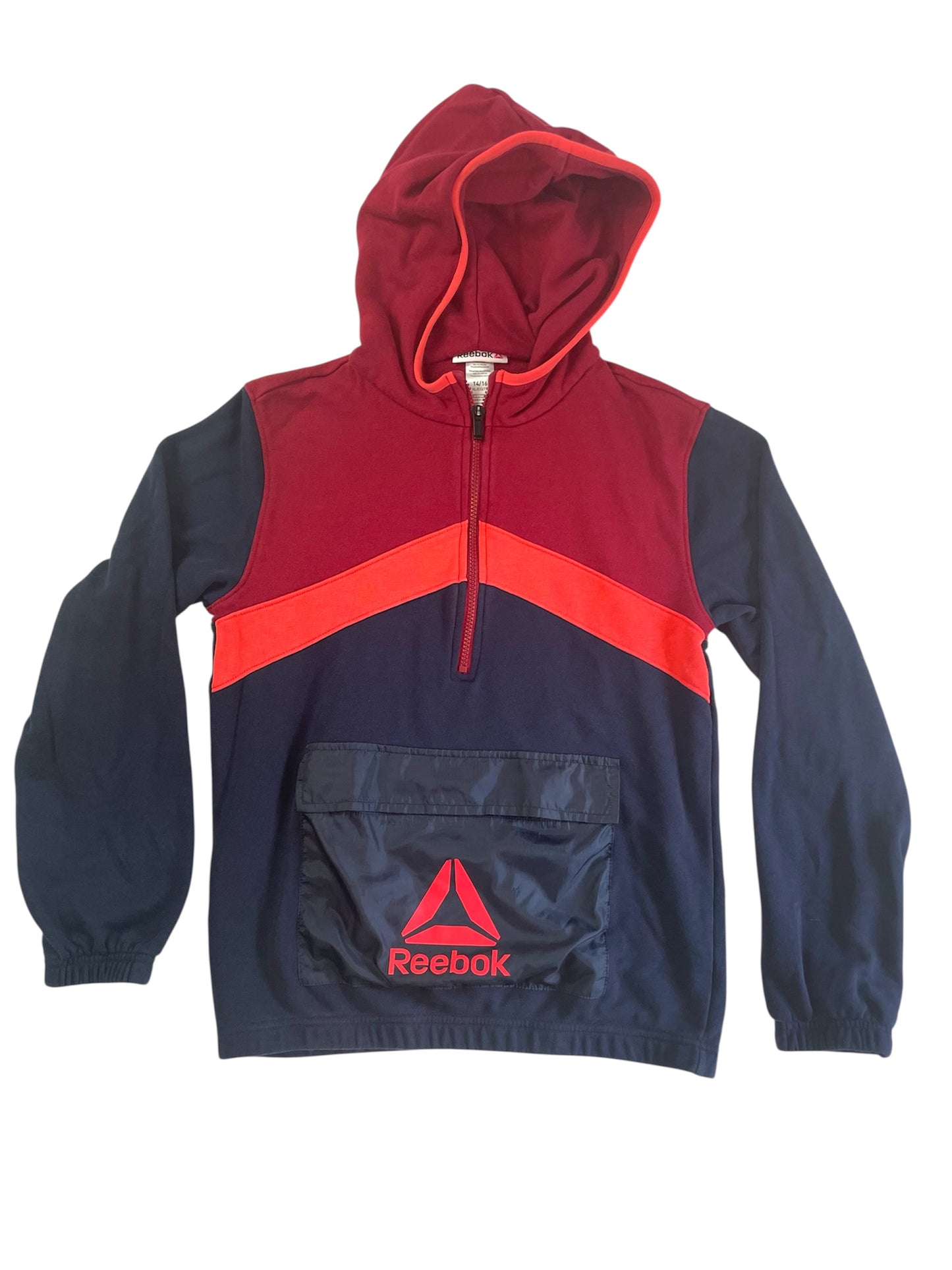 Reebok Freestyle Half-Zip Hoodie {Kid Size XL: 14/16}