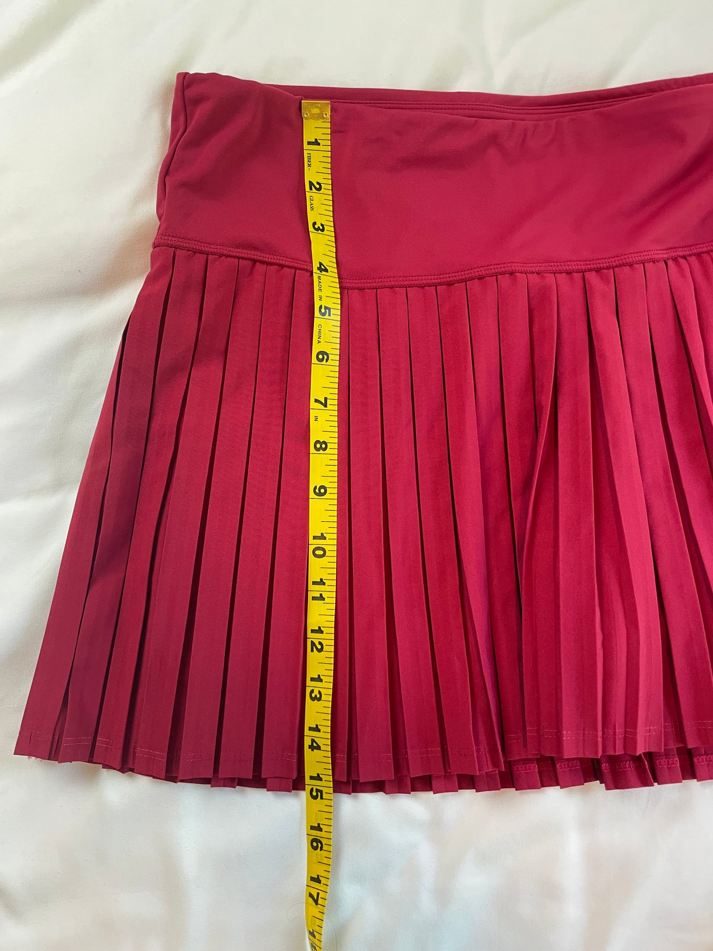 NWT | JoyLab | Red Pleated Athletic Skort {XL}