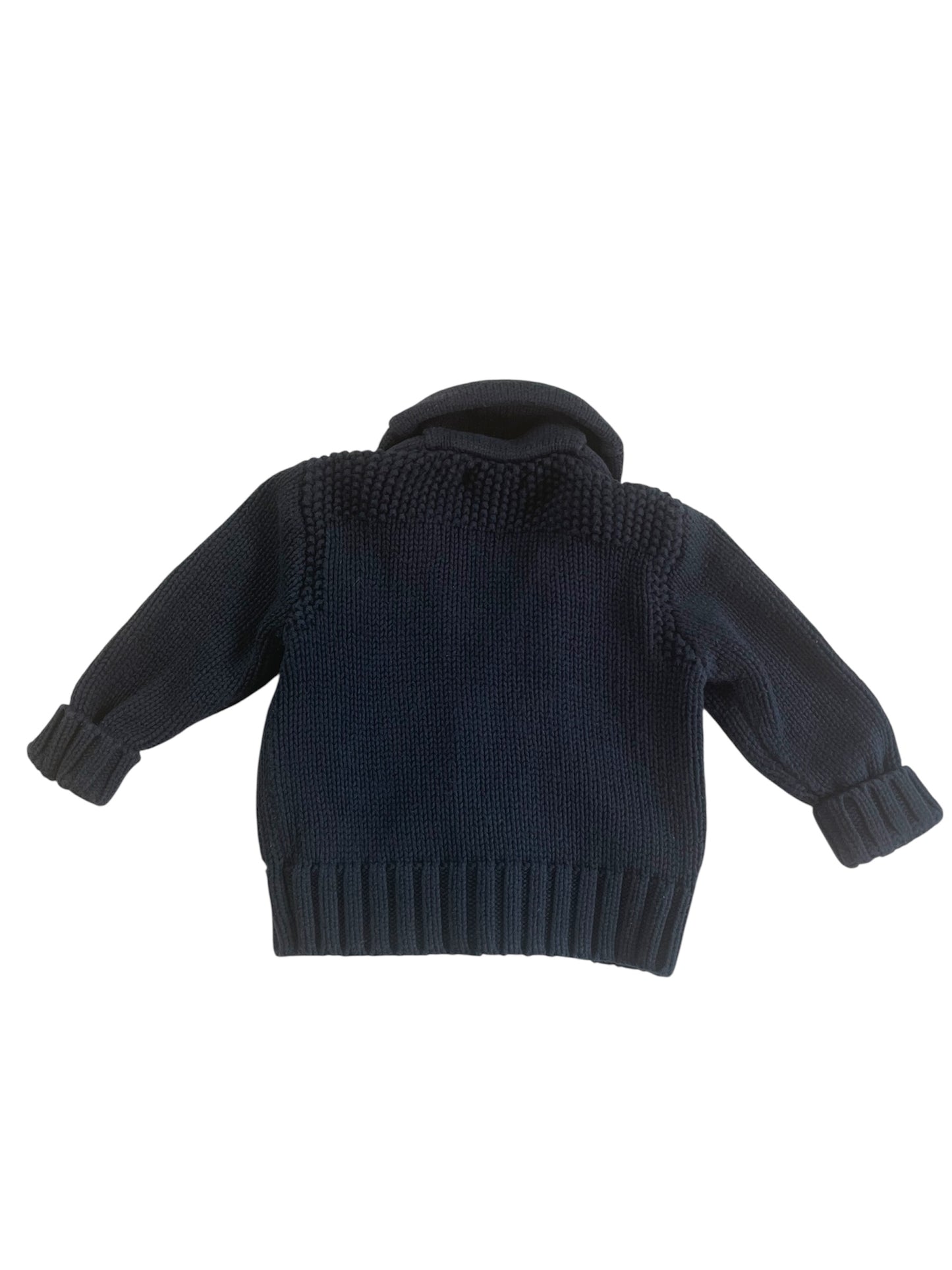 Ralph Lauren Navy Cardigan {Size 6mo}