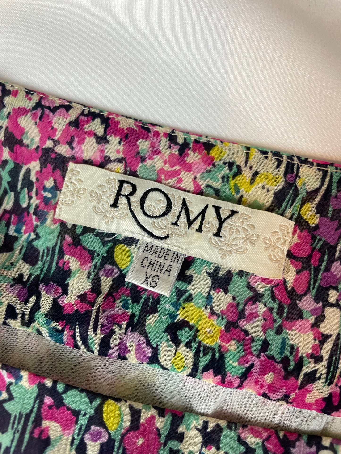 ROMY Floral Ruffle Dress {XS}