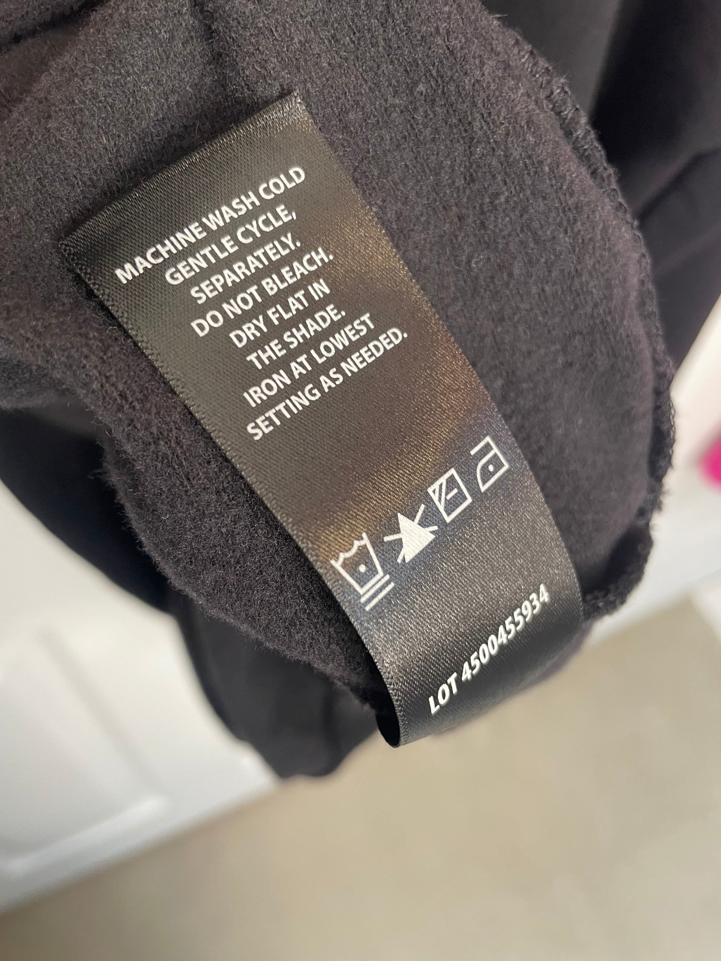 So Soft Black Hoodie {M}