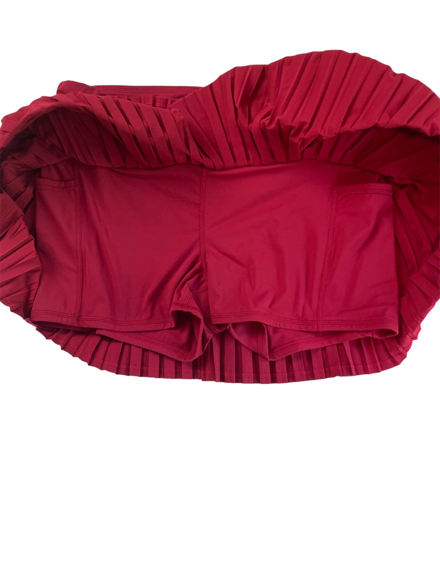 NWT | JoyLab | Red Pleated Athletic Skort {XL}