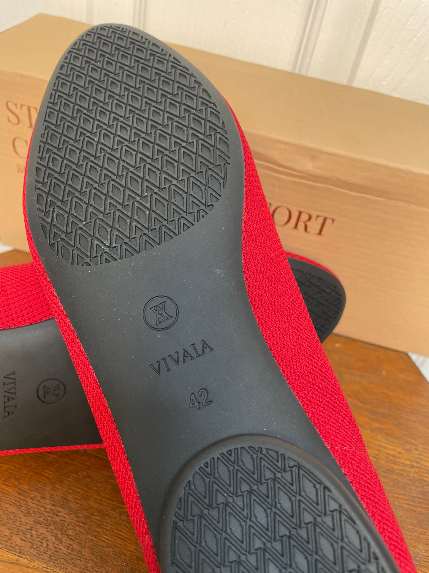 VIVAIA | Tamia Almond-Toe Ballet Flats {Women's Size EU 42/11.5 US}