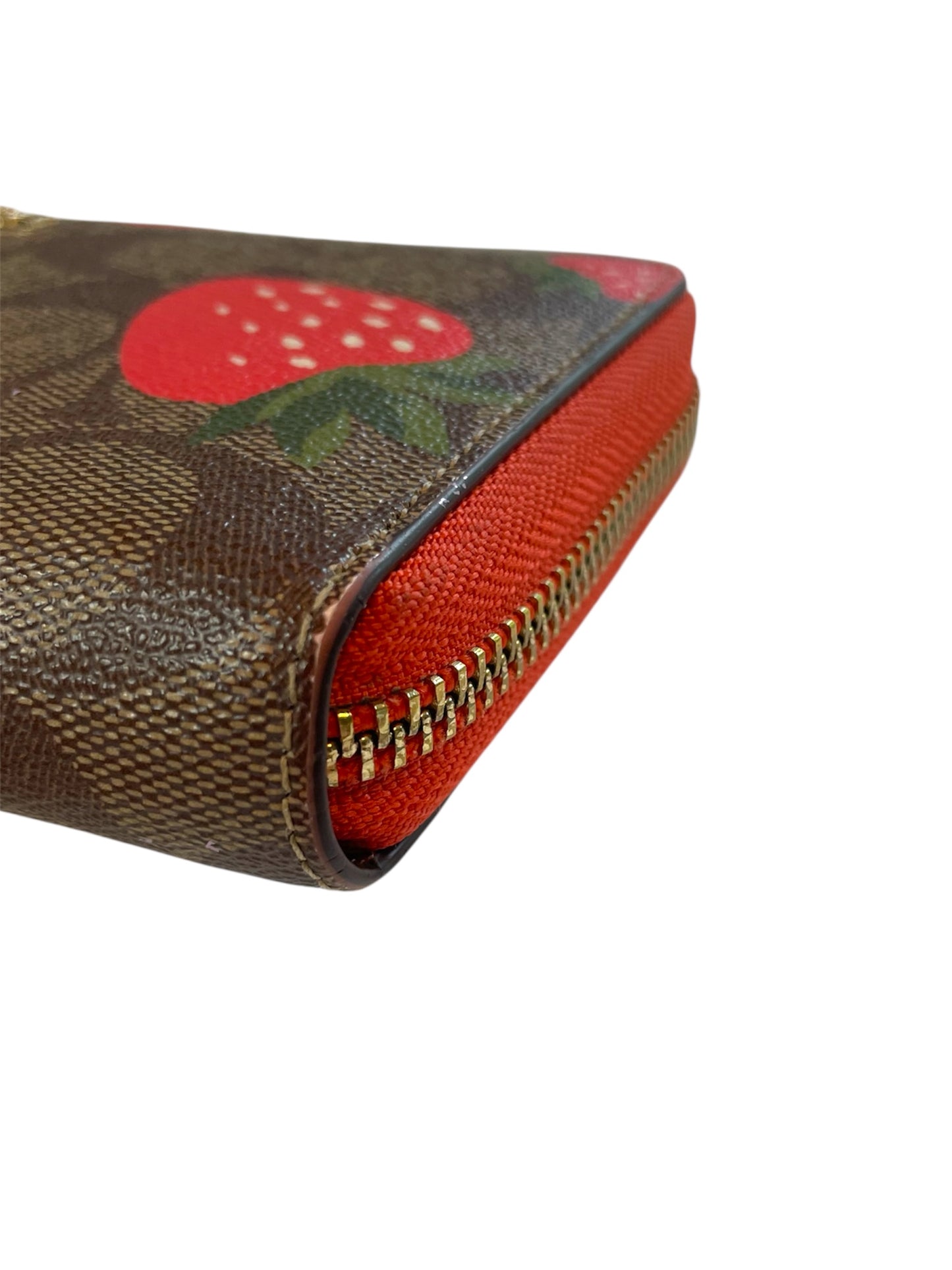 Coach Signature Strawberry Wallet/Wristlet