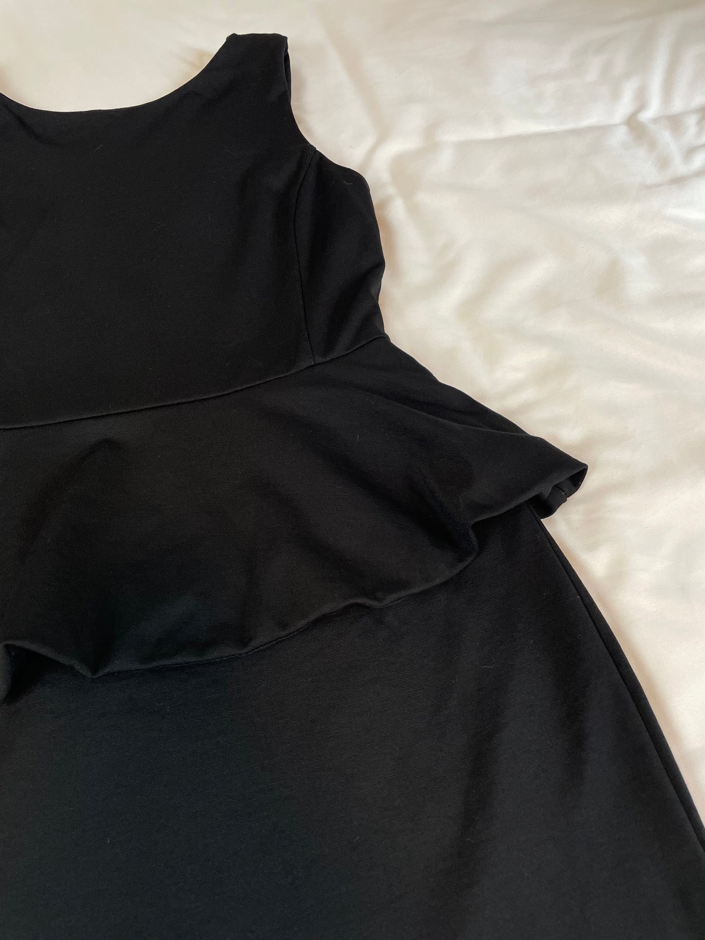 Banana Republic Black Peplum Dress {Size 2}