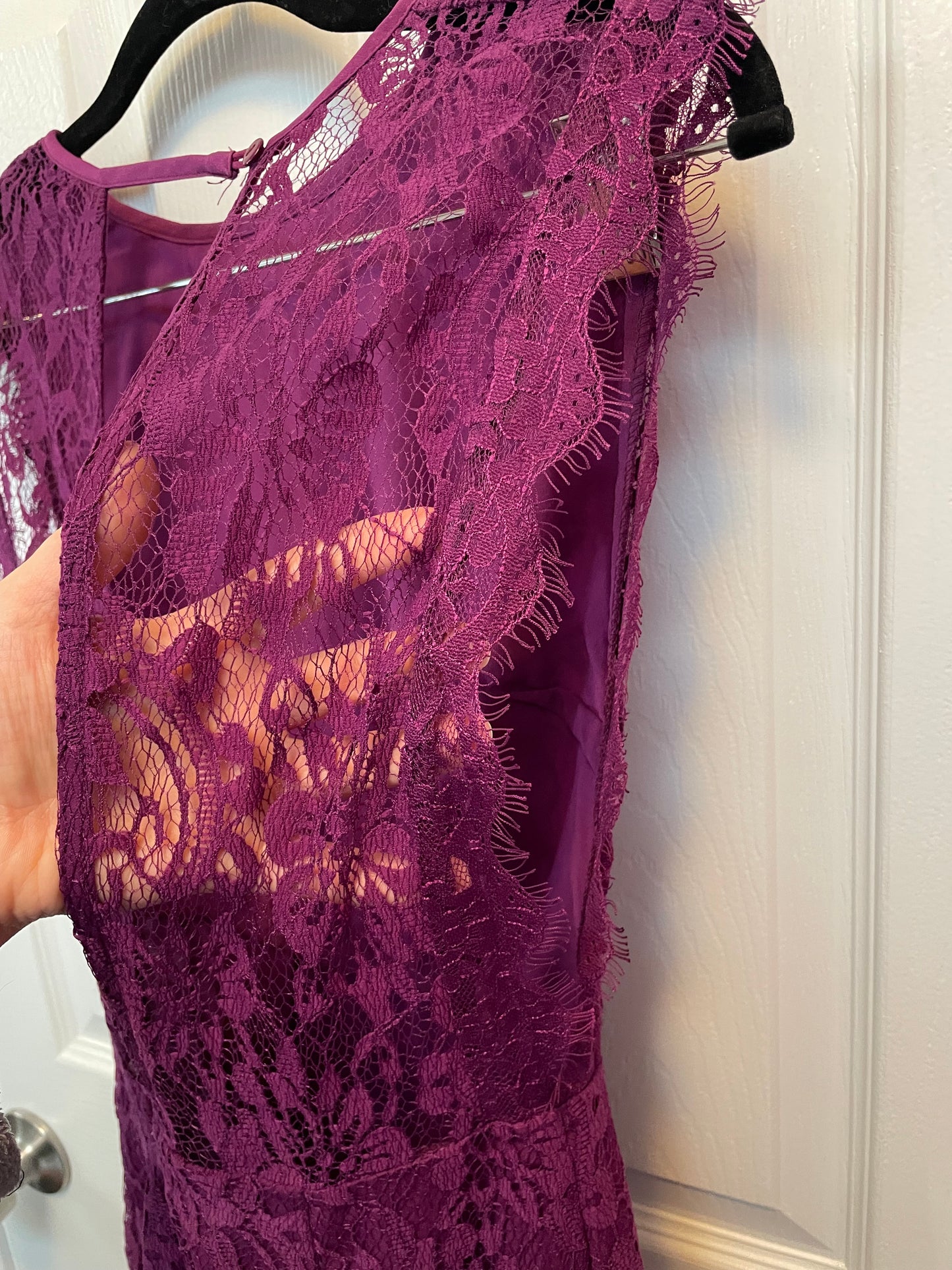 Kimchi Blue (Urban Outfitters) Purple Lace Dress {Size 4}