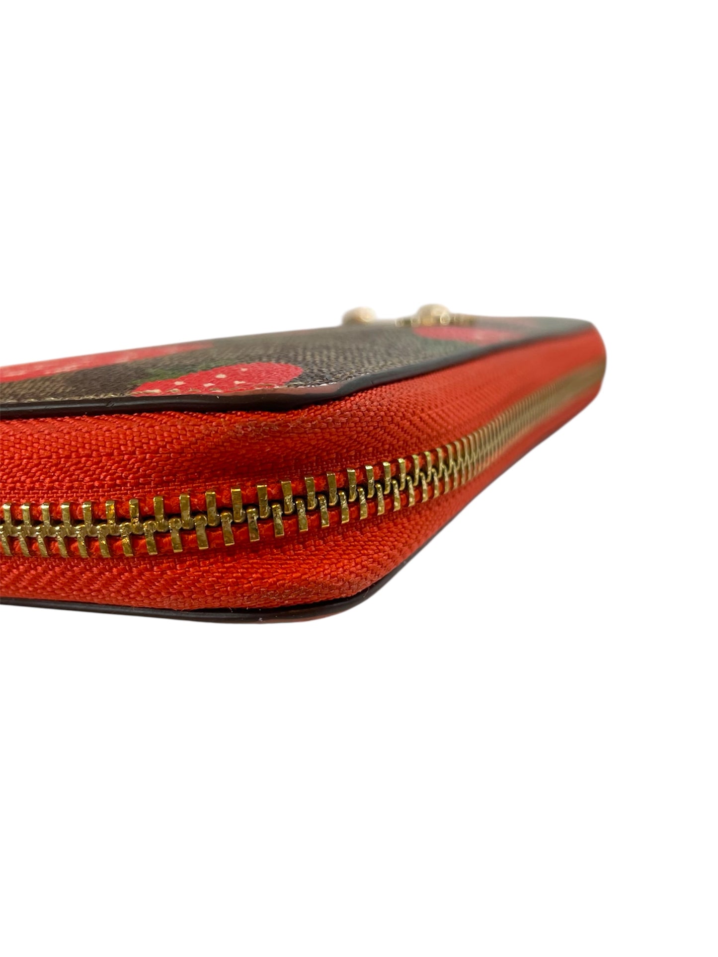 Coach Signature Strawberry Wallet/Wristlet