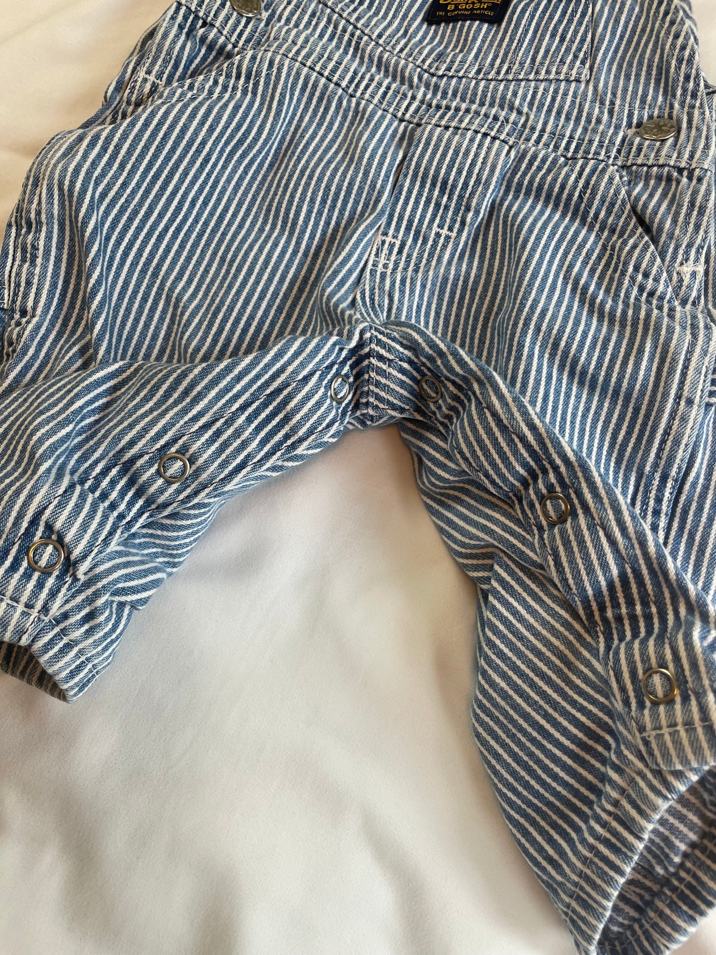 Vintage Oshkosh Railroad Overalls {L: 6-9mo}