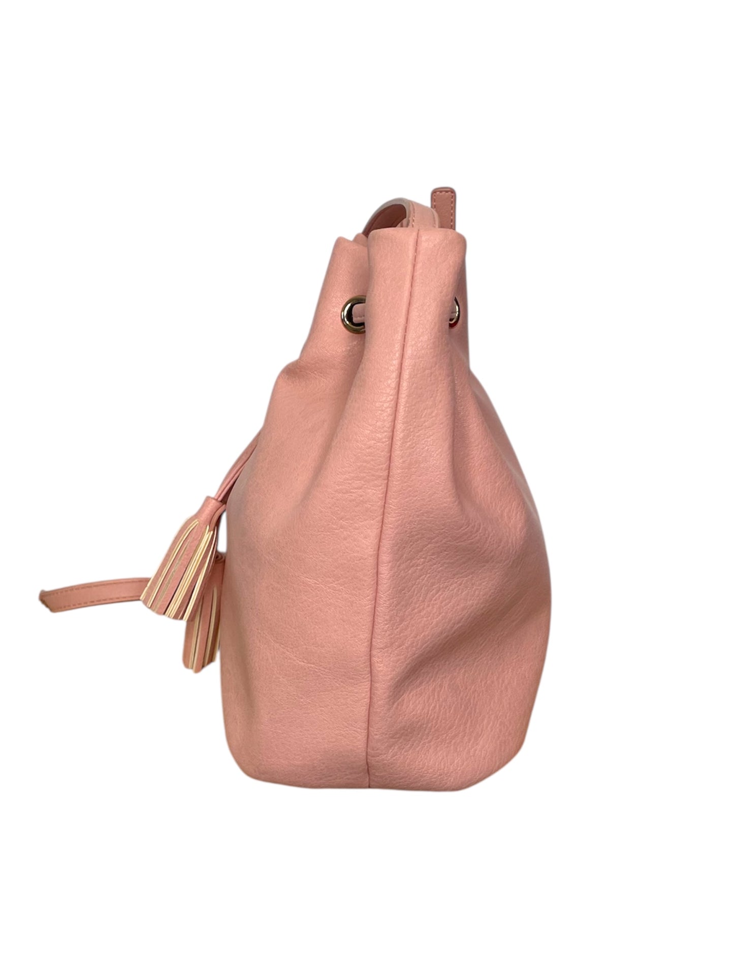 LC Lauren Conrad Pink Bucket Bag