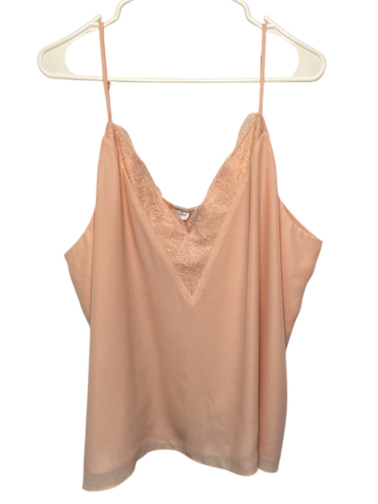 Melrose and Market Blush Lace Cami {2XL}