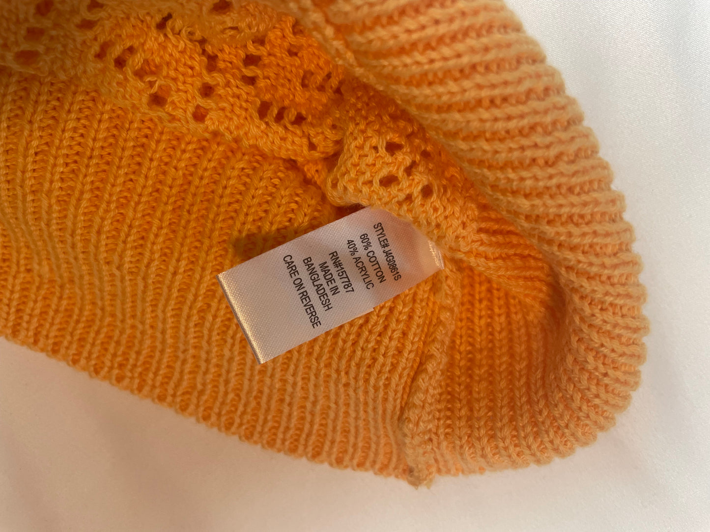 NWT Jolie and Joy Cropped Lace Up Sweater Tank {M}