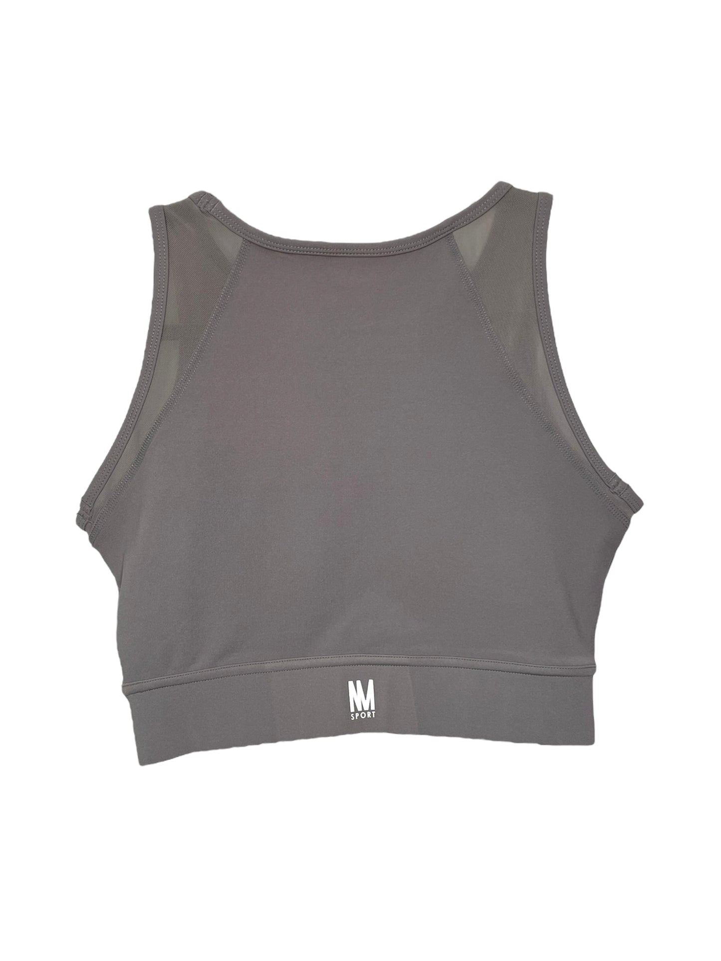Nicole Miller SPORT Grey Women's Sports Bra {L}